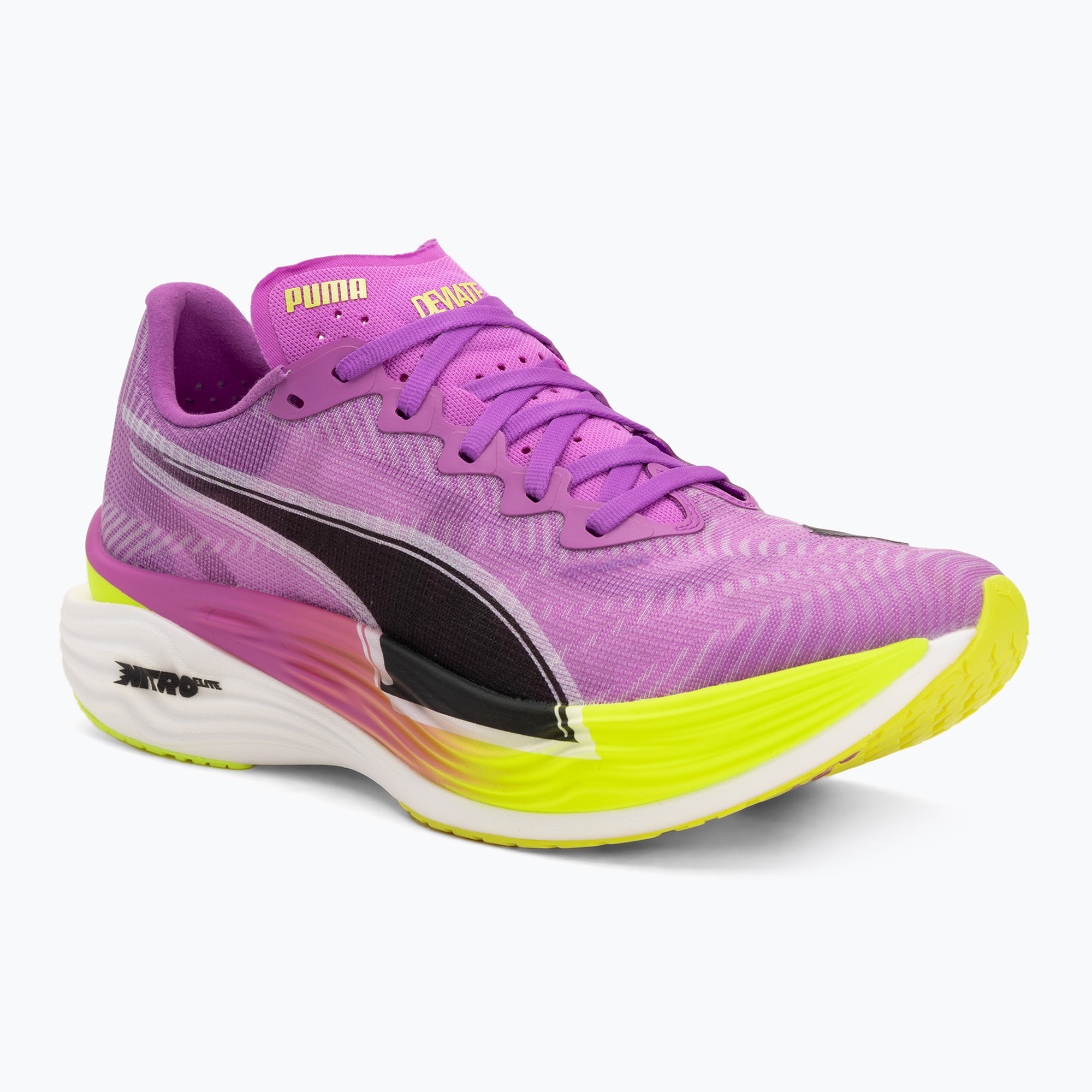 Buty do biegania damskie PUMA Deviate Nitro Elite 3 pure magenta/yellow alert | WYSYŁKA W 24H | 30 DNI NA ZWROT