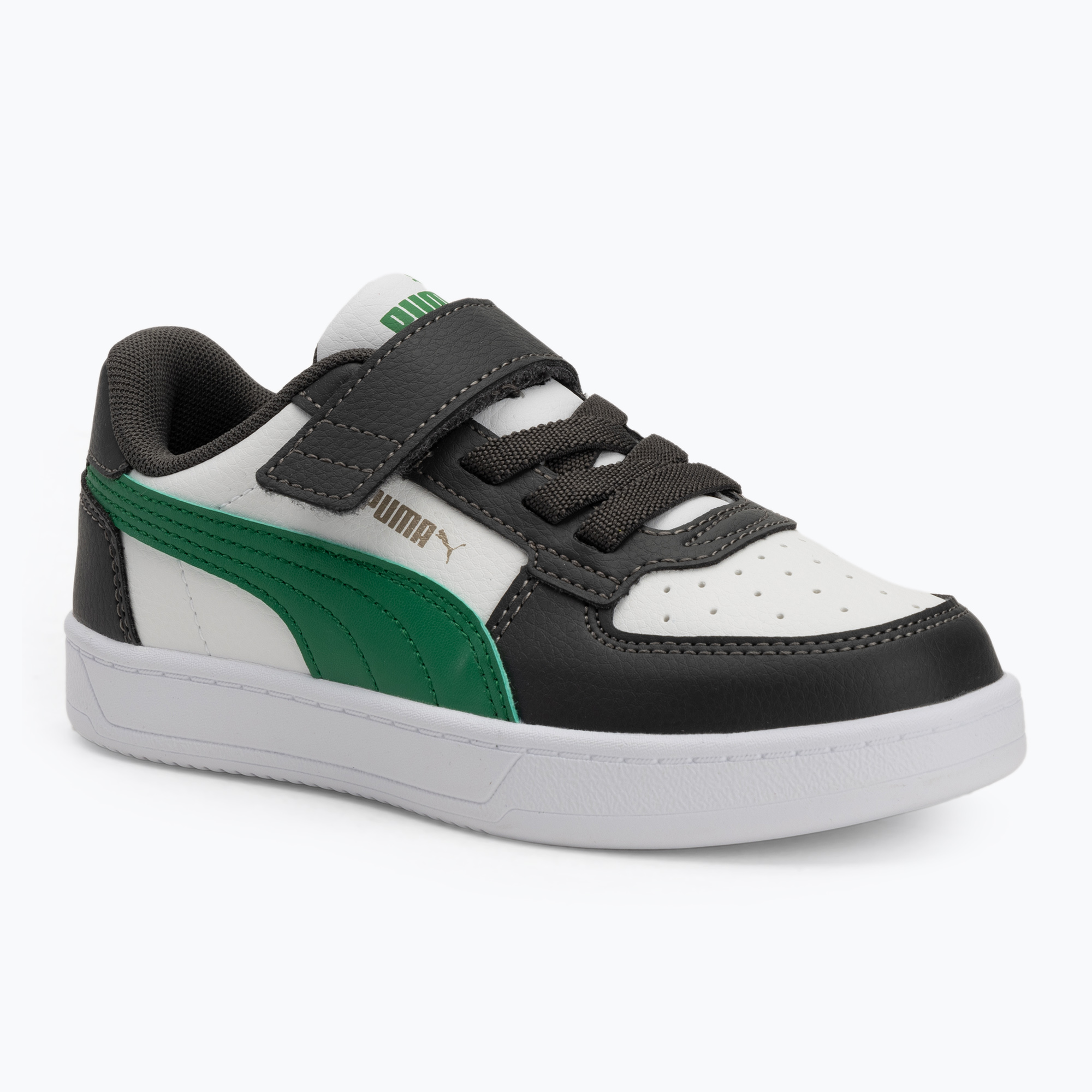 Buty dziecięce PUMA Caven 2.0 shadow gray/archive green/puma white | WYSYŁKA W 24H | 30 DNI NA ZWROT