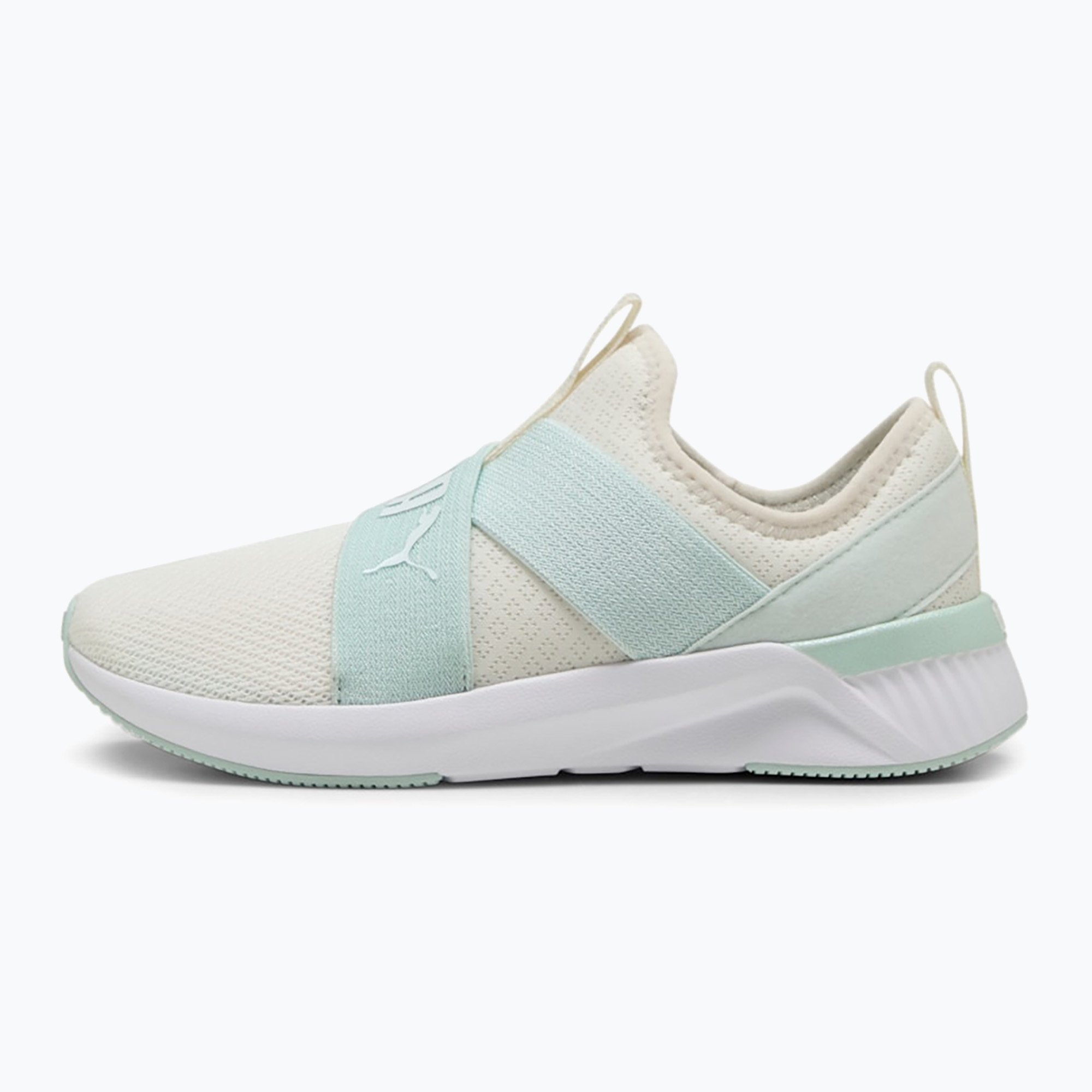 Buty damskie PUMA Softride Harli Slip Transformative Color warm white/peaceful blue 