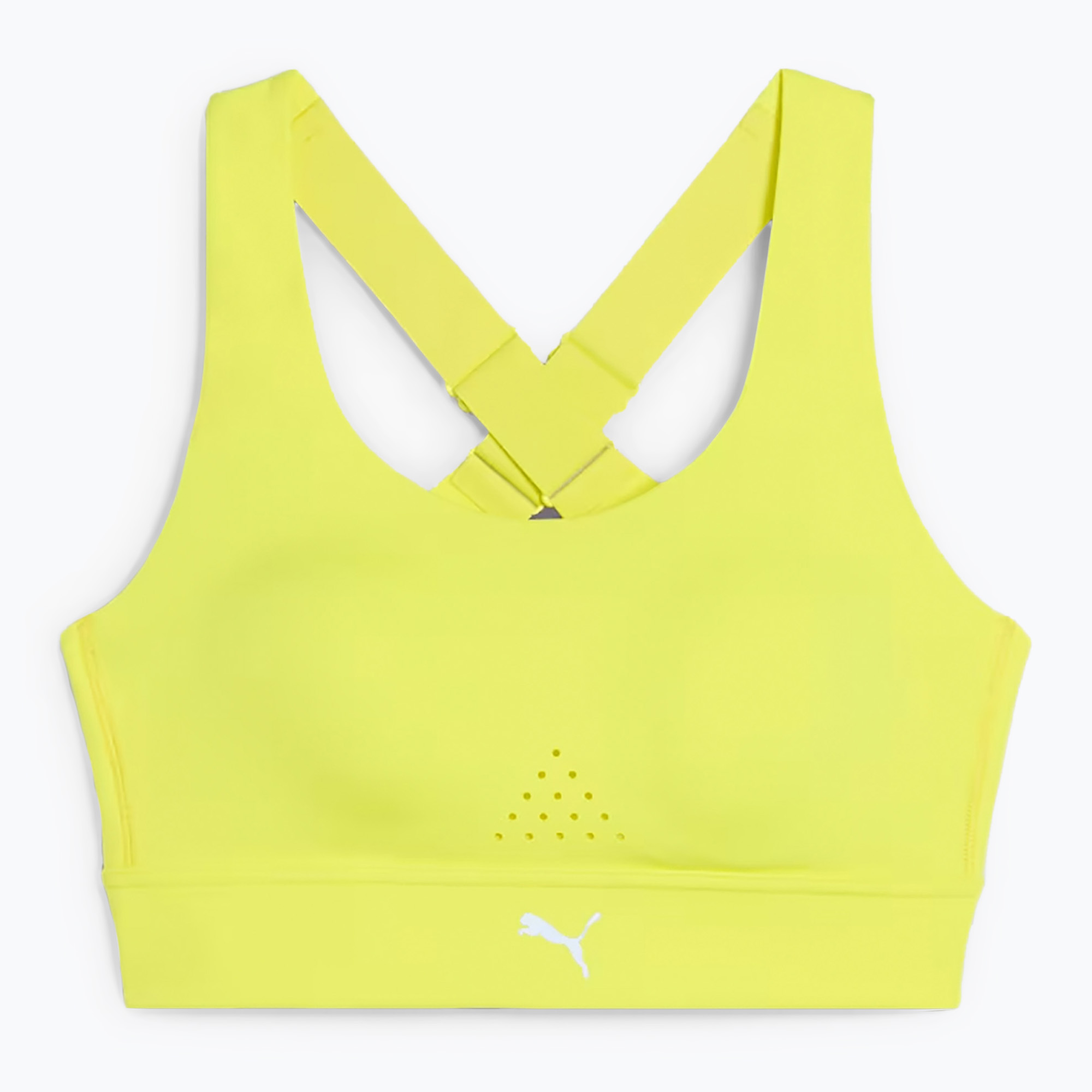 Biustonosz treningowy PUMA PWRbreathe Run lemon sherbert 