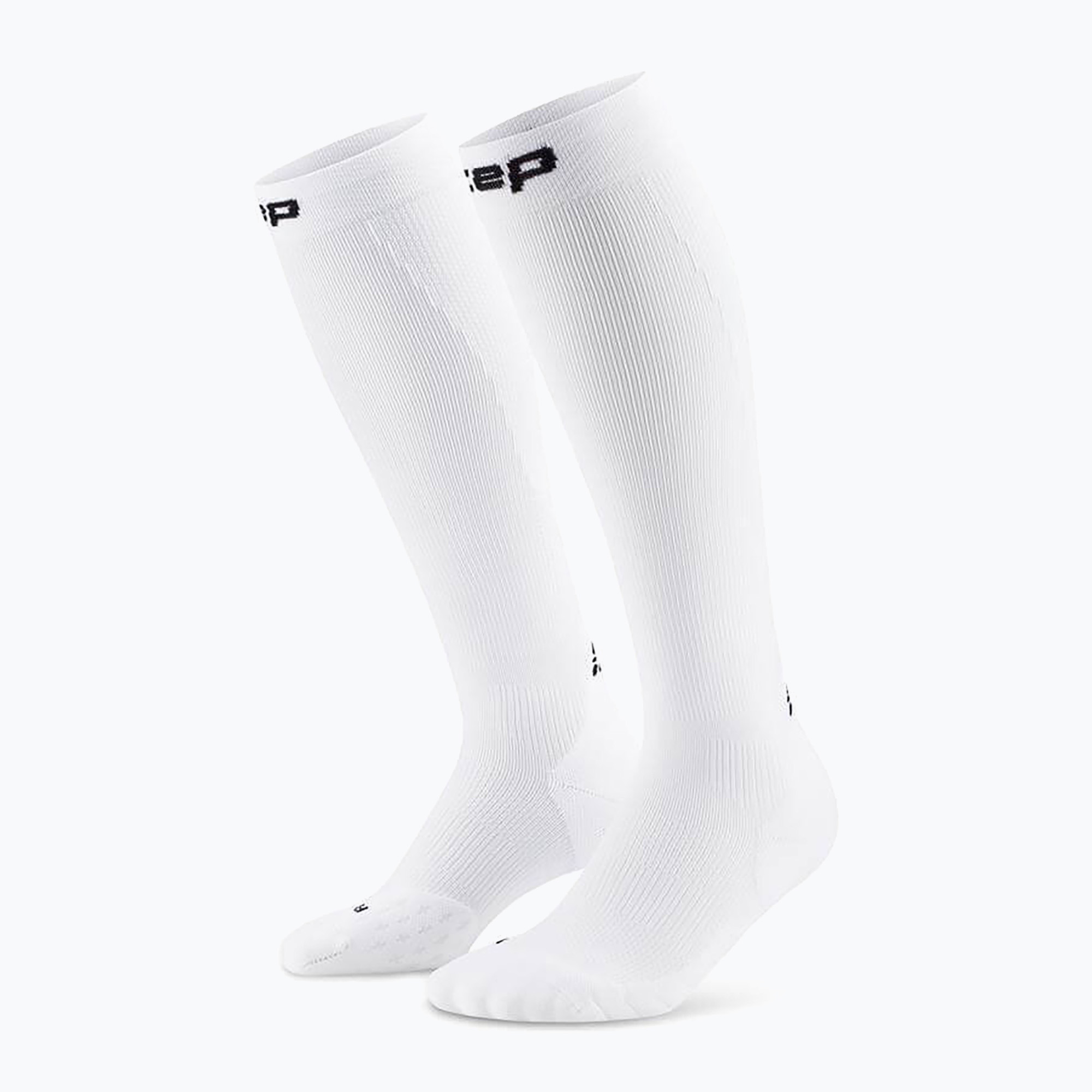 Skarpety kompresyjne damskie CEP Run Tall 5.0 white 