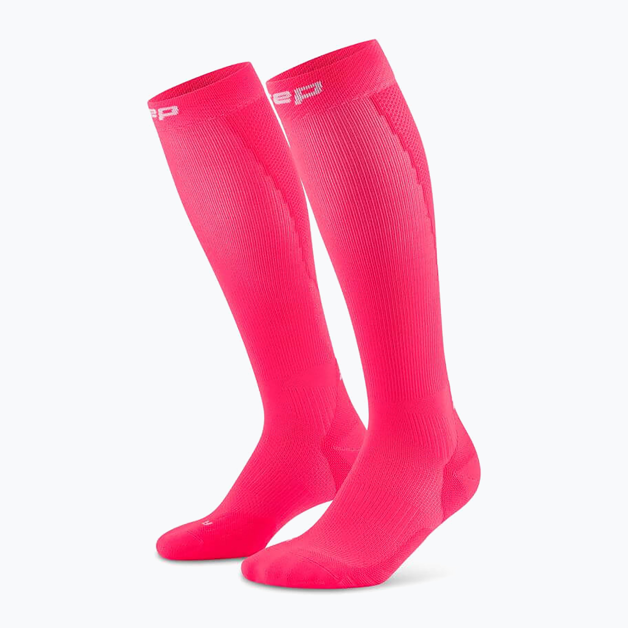 Skarpety kompresyjne damskie CEP Run Tall 5.0 pink 
