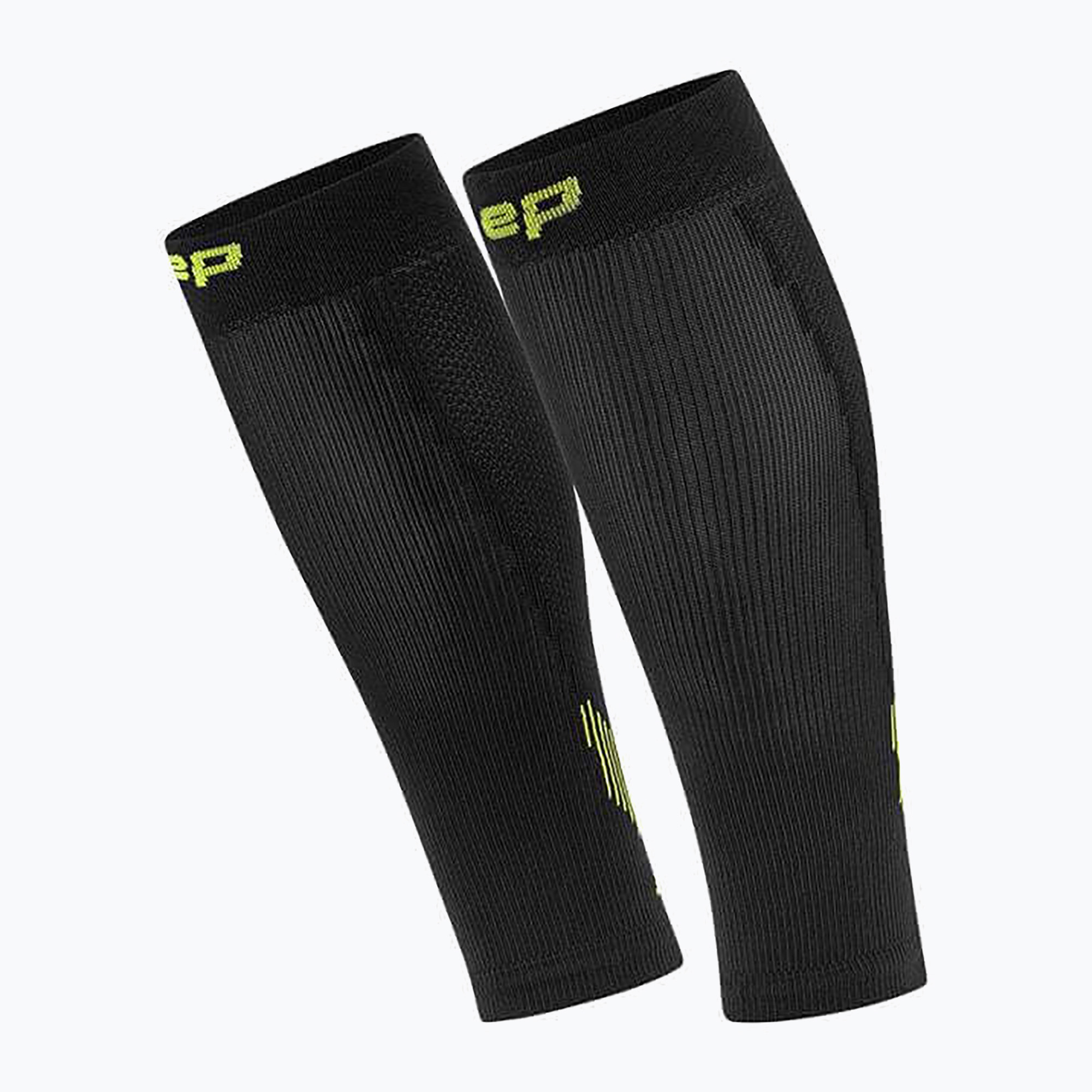 Opaski kompresyjne na łydki damskie CEP Calf 5.0 black/lime 