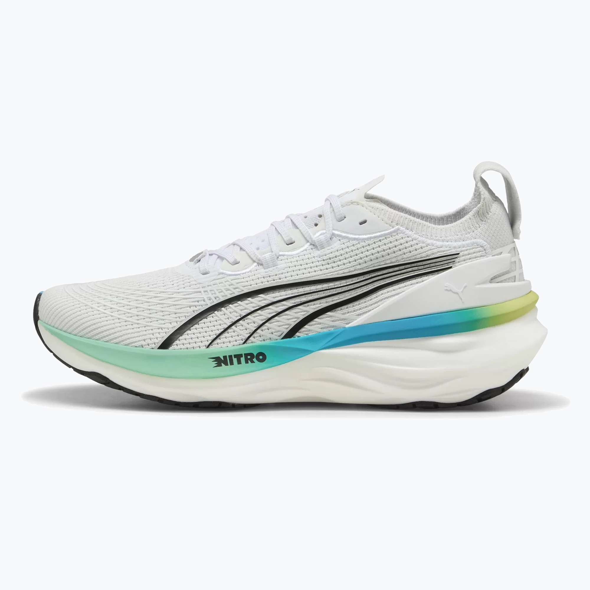 Buty do biegania męskie PUMA ForeverRun Nitro 2 puma white/speed blue 
