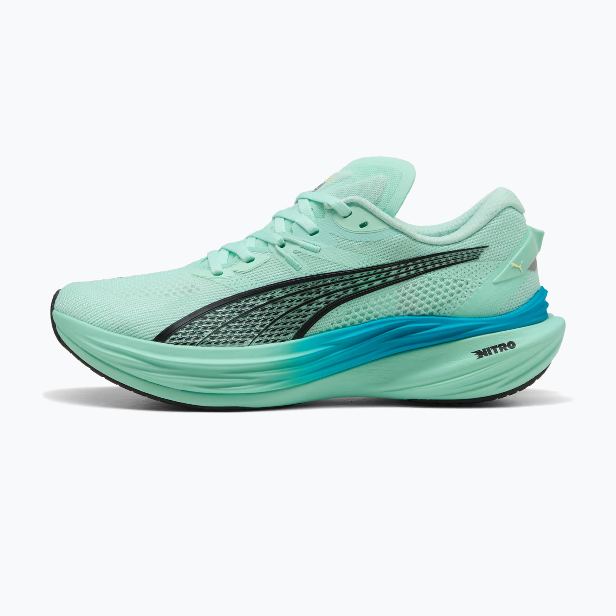 Buty do biegania męskie PUMA Deviate Nitro 3 mint melt/speed blue 