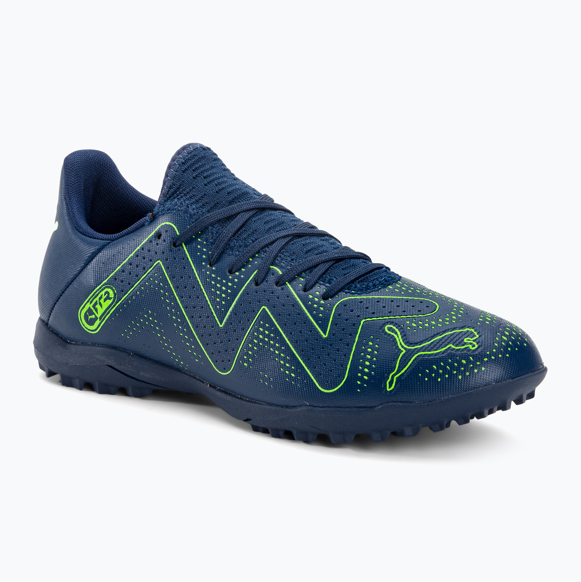 Buty piłkarskie męskie PUMA Future Play TT persian blue/pro green | WYSYŁKA W 24H | 30 DNI NA ZWROT