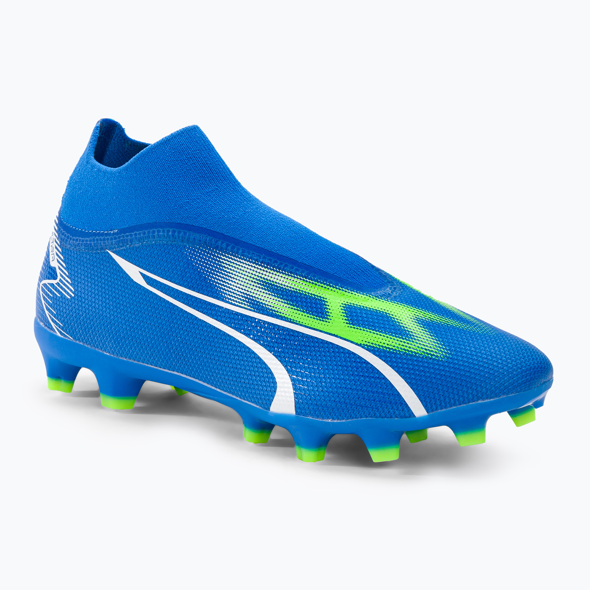 Фото - Футбольні бутси Puma Buty piłkarskie męskie  Ultra Match+ LL FG/AG ultra blue/ white/pr 