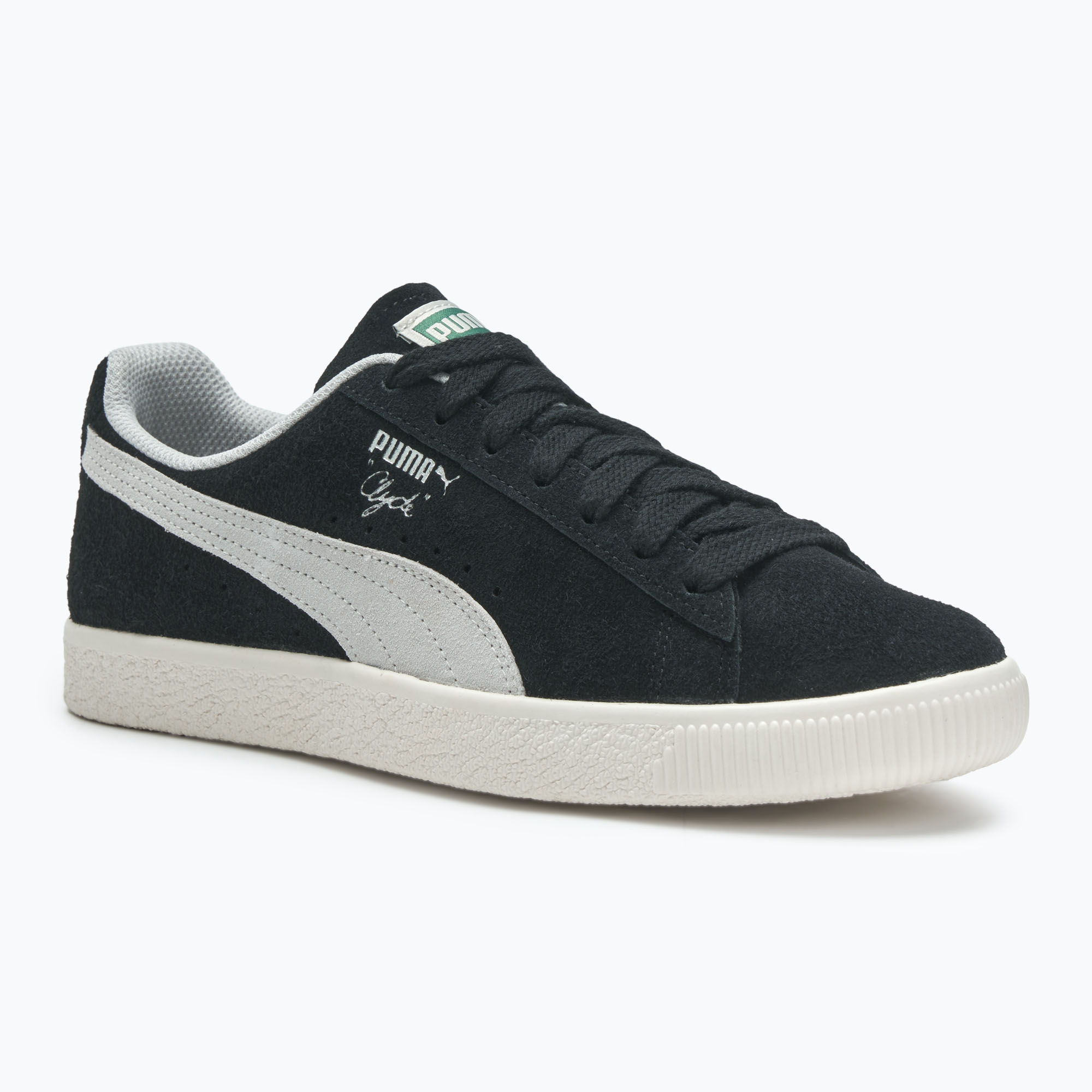 Buty PUMA Clyde Hairy Suede puma black/frosted ivory | WYSYŁKA W 24H | 30 DNI NA ZWROT