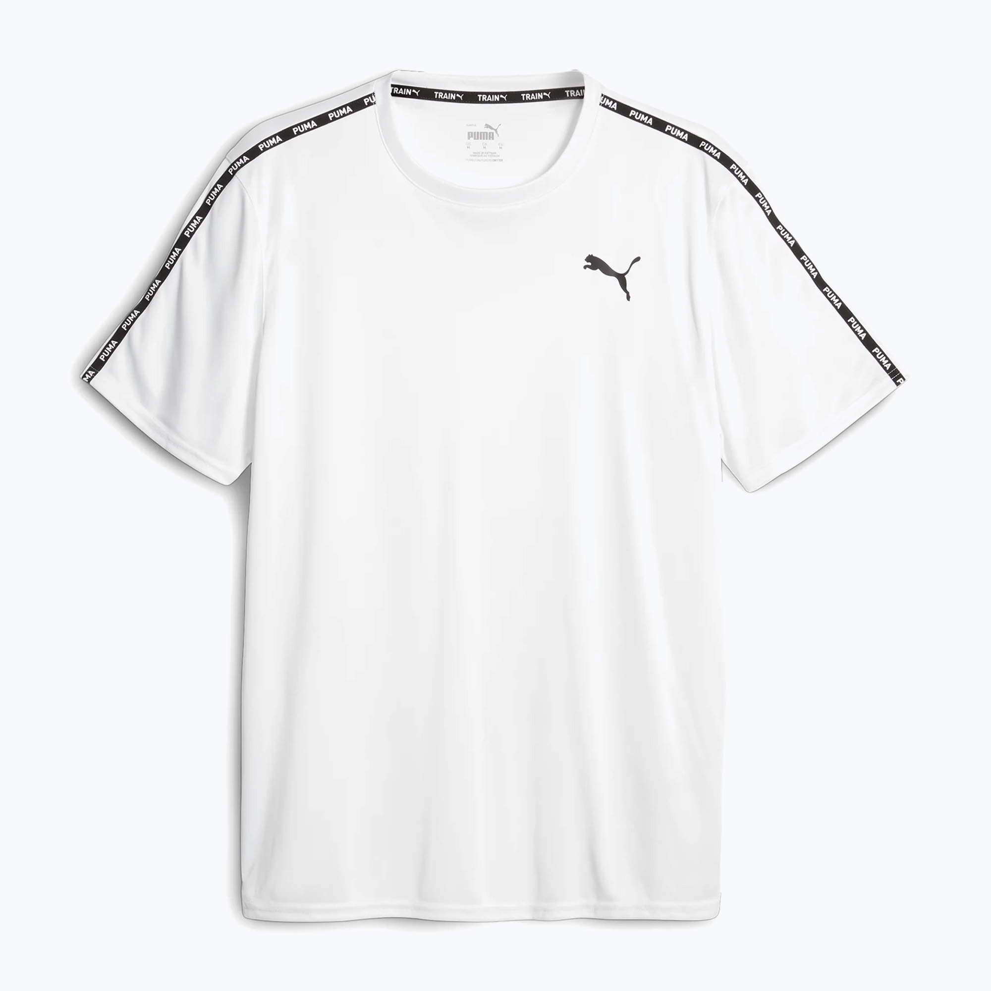 Koszulka męska PUMA Essentials Taped puma white | WYSYŁKA W 24H | 30 DNI NA ZWROT