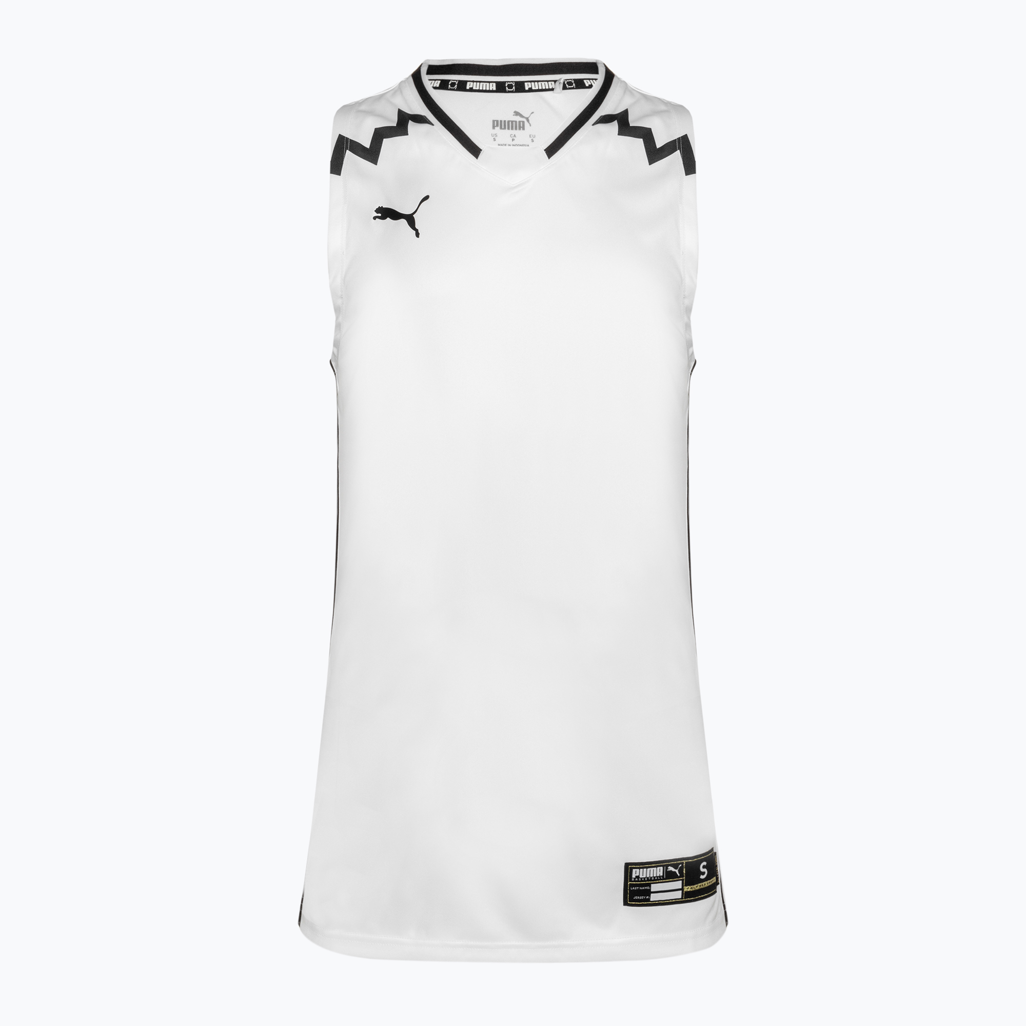 Tank top koszykarski męska PUMA Hoops Team Game Jersey puma white | WYSYŁKA W 24H | 30 DNI NA ZWROT