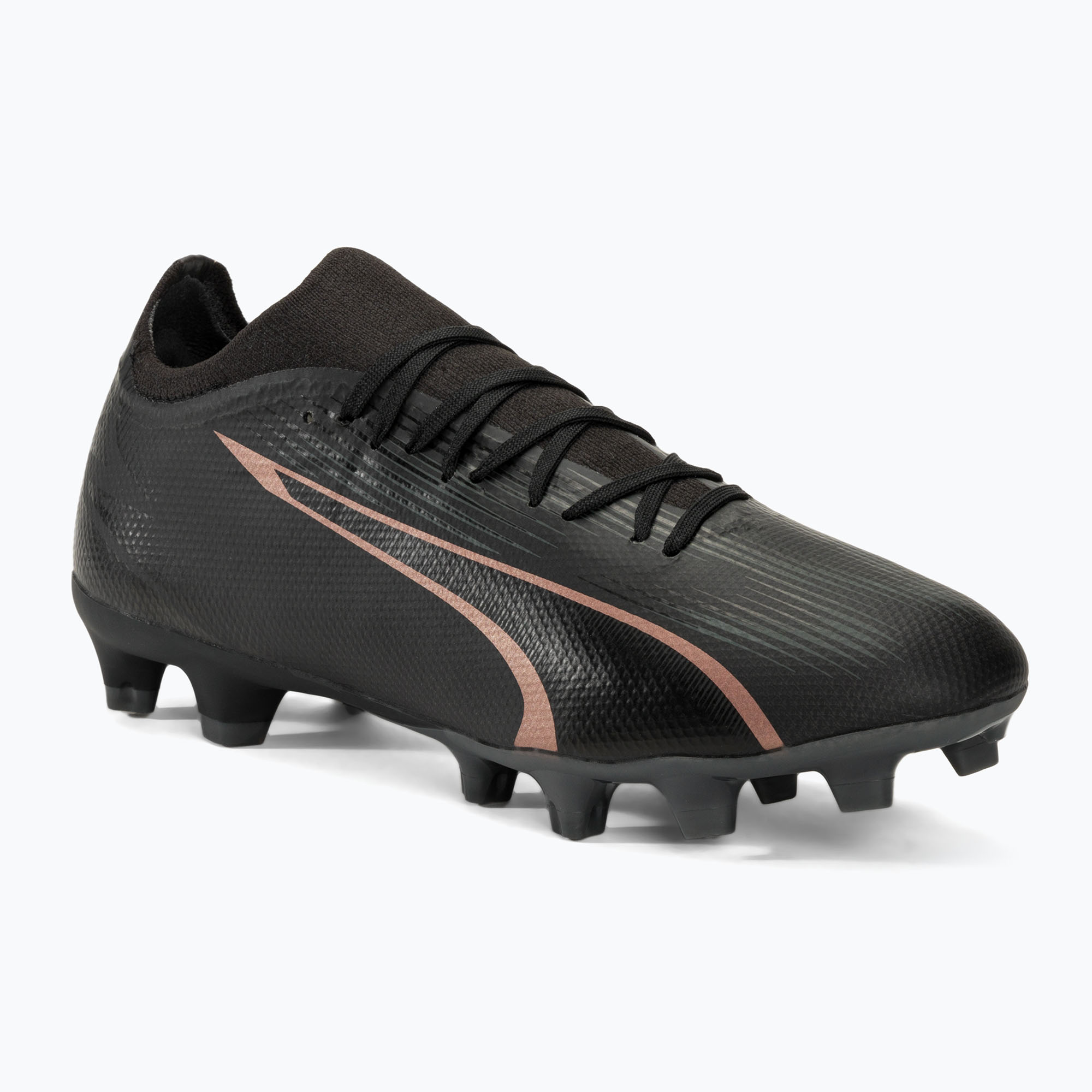 Zdjęcia - Buty piłkarskie Puma   Ultra Match FG/AG  black/copper rose | WYSYŁKA W 