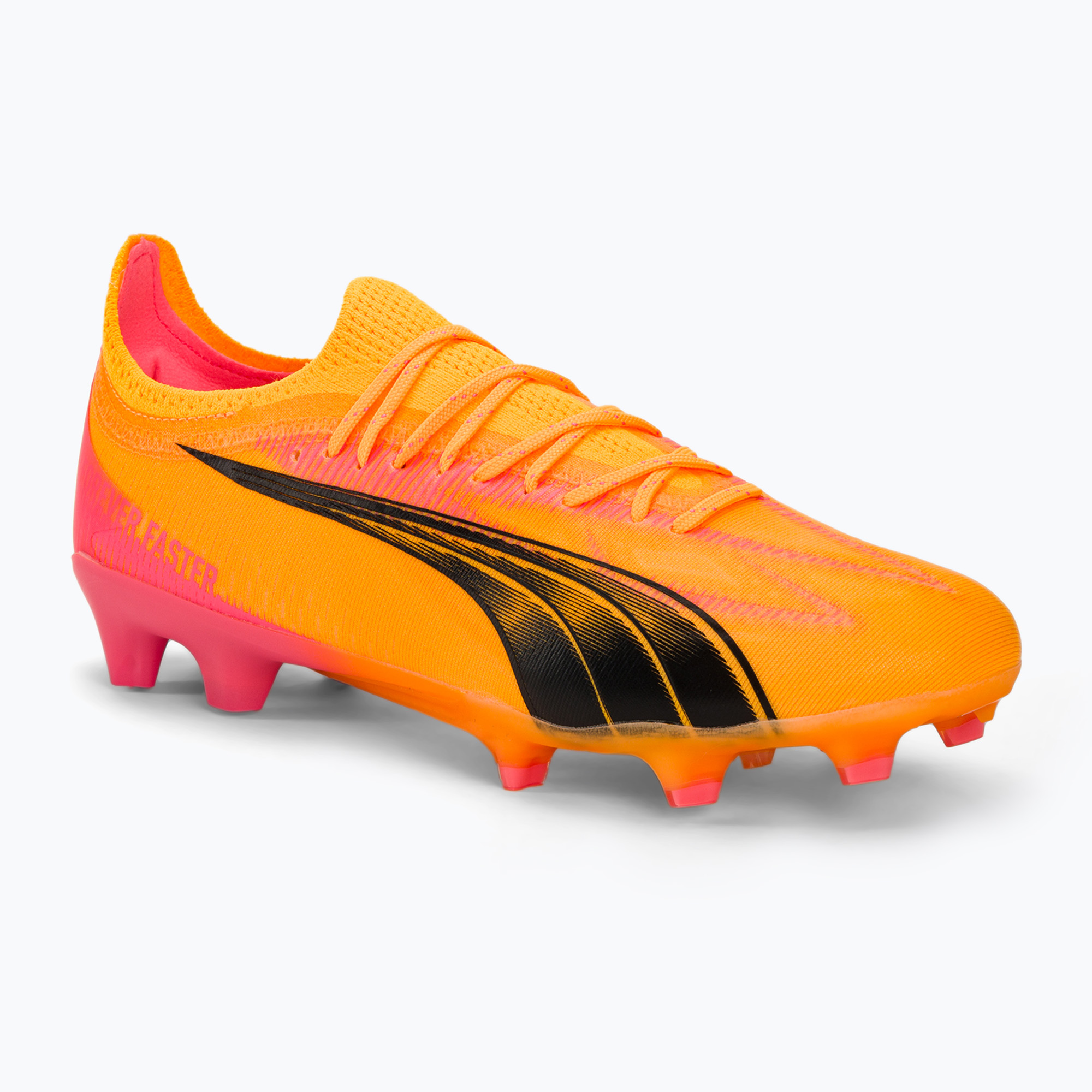 Buty piłkarskie PUMA Ultra Ultimate FG/AG sunset glow/puma black/sun stream | WYSYŁKA W 24H | 30 DNI NA ZWROT