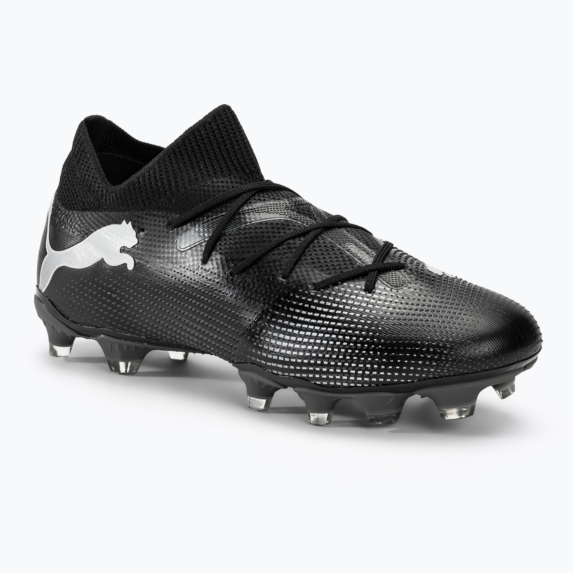 Фото - Футбольні бутси Puma Buty piłkarskie  Future 7 Match FG/AG  black/ white | WYSYŁKA 