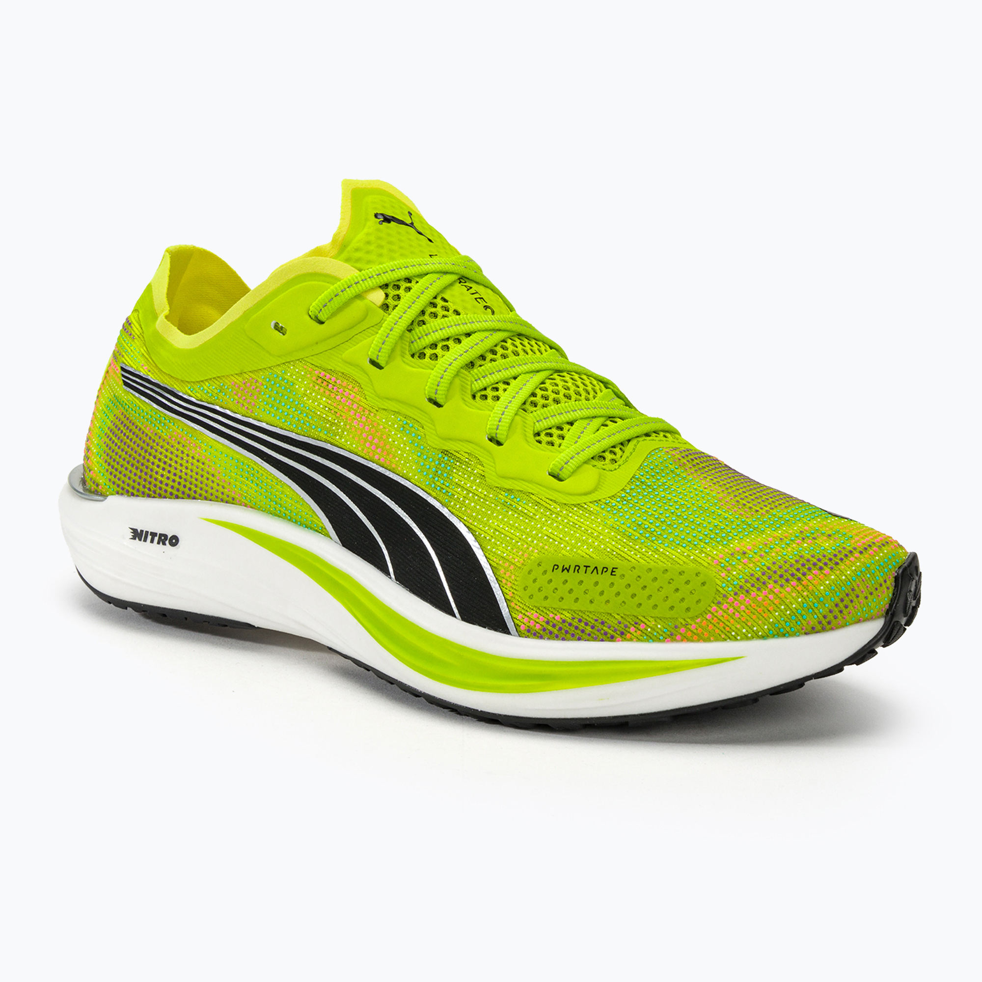 Buty do biegania męskie PUMA Liberate Nitro 2 Psychedelic Rush green | WYSYŁKA W 24H | 30 DNI NA ZWROT