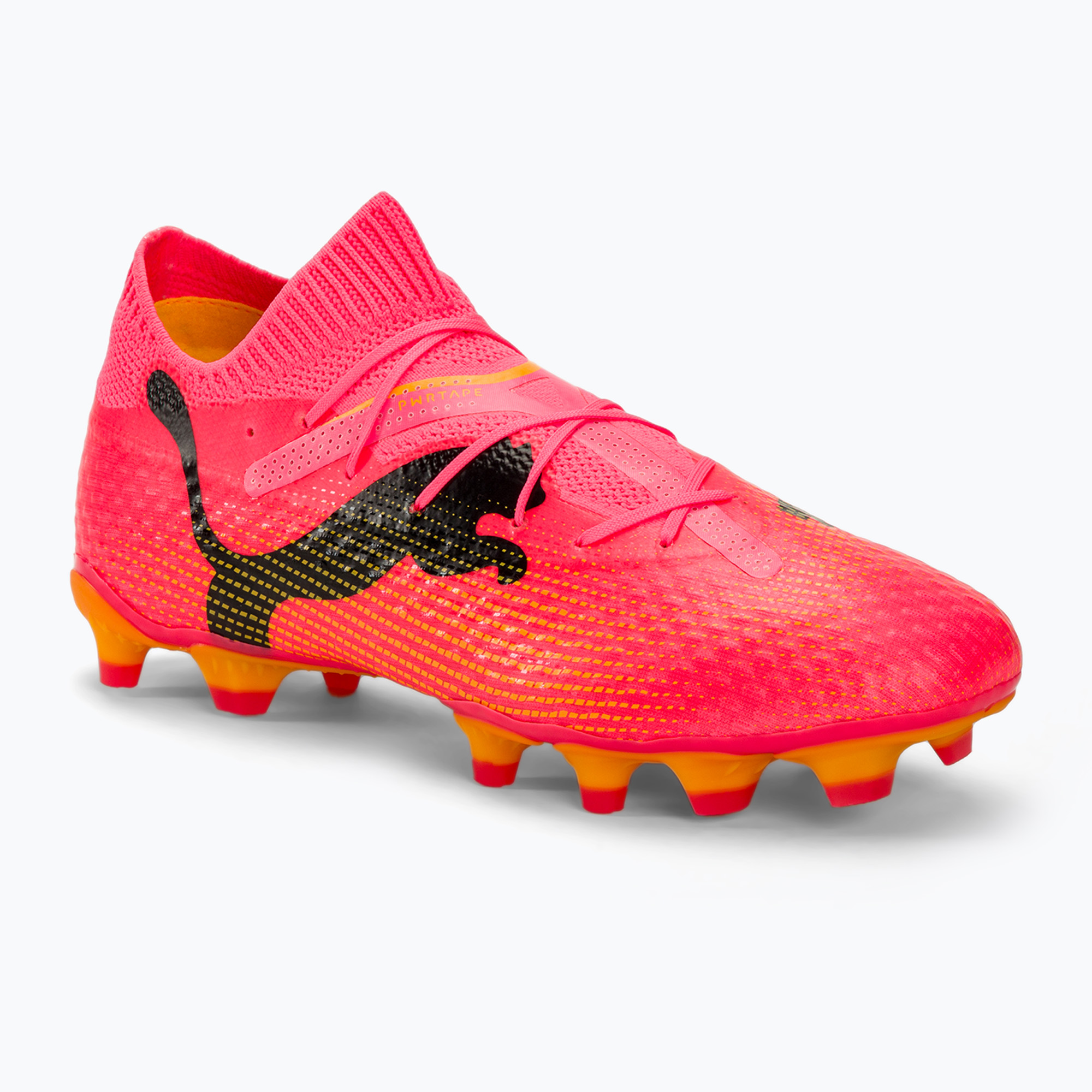 Фото - Футбольні бутси Puma Buty piłkarskie  Future 7 Pro FG/AG sunset glow/ black/sun stream 