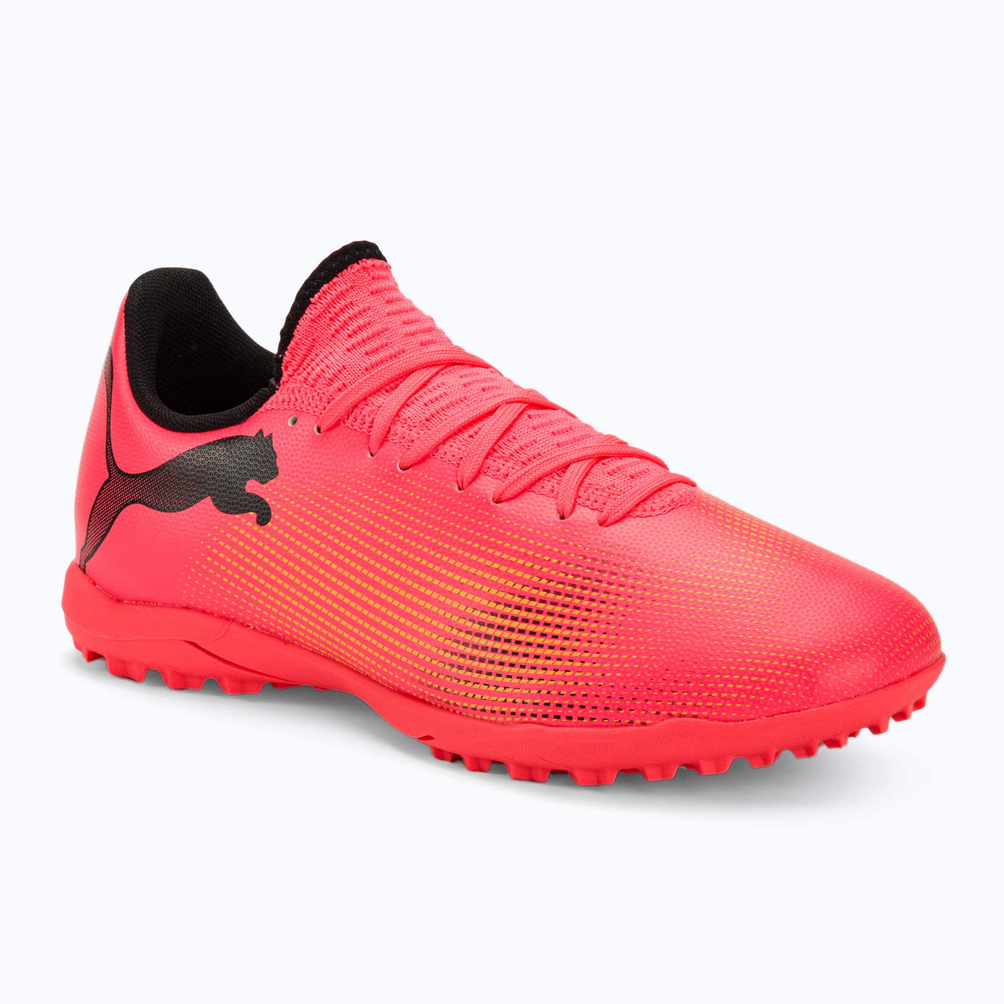 Buty piłkarskie PUMA Future 7 Play TT sunset glow/puma black/sun stream | WYSYŁKA W 24H | 30 DNI NA ZWROT