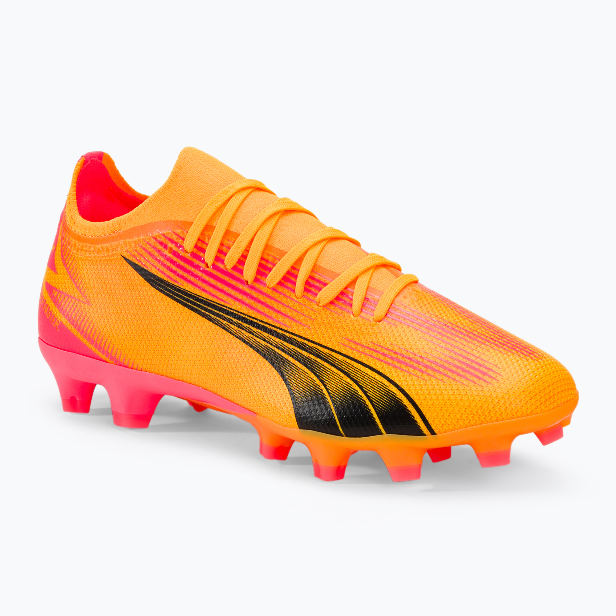 Buty piłkarskie PUMA Ultra Match FG/AG sunset glow/puma black/sun stream | WYSYŁKA W 24H | 30 DNI NA ZWROT