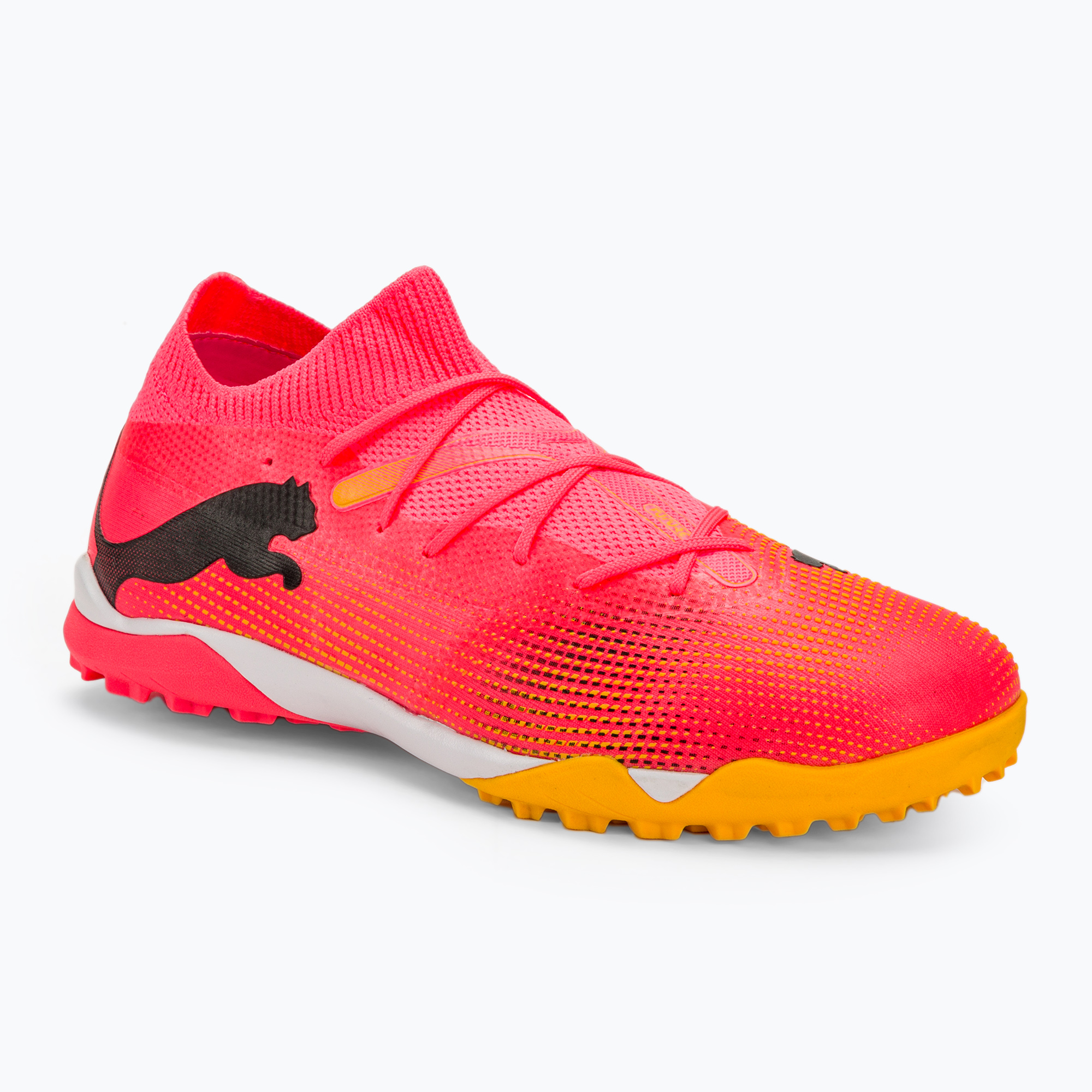 Фото - Футбольні бутси Puma Buty piłkarskie  Future 7 Match TT sunset glow/ black/sun stream | 