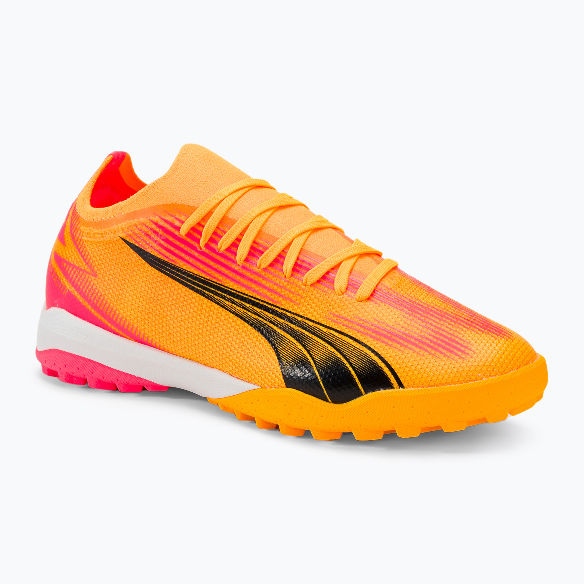 Фото - Футбольні бутси Puma Buty piłkarskie  Ultra Match TT sunset glow/ black/sun stream | WY 