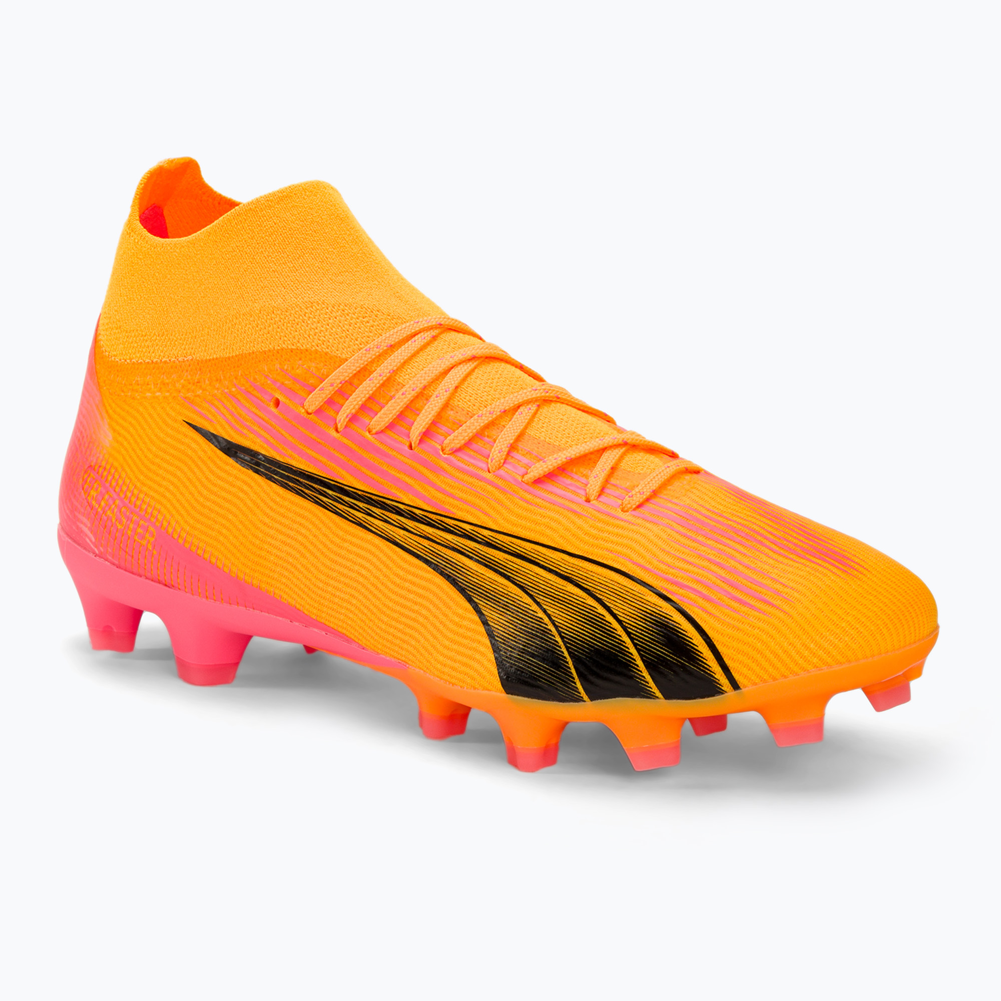 Buty piłkarskie PUMA Ultra Pro FG/AG sunset glow/puma black/sun stream | WYSYŁKA W 24H | 30 DNI NA ZWROT