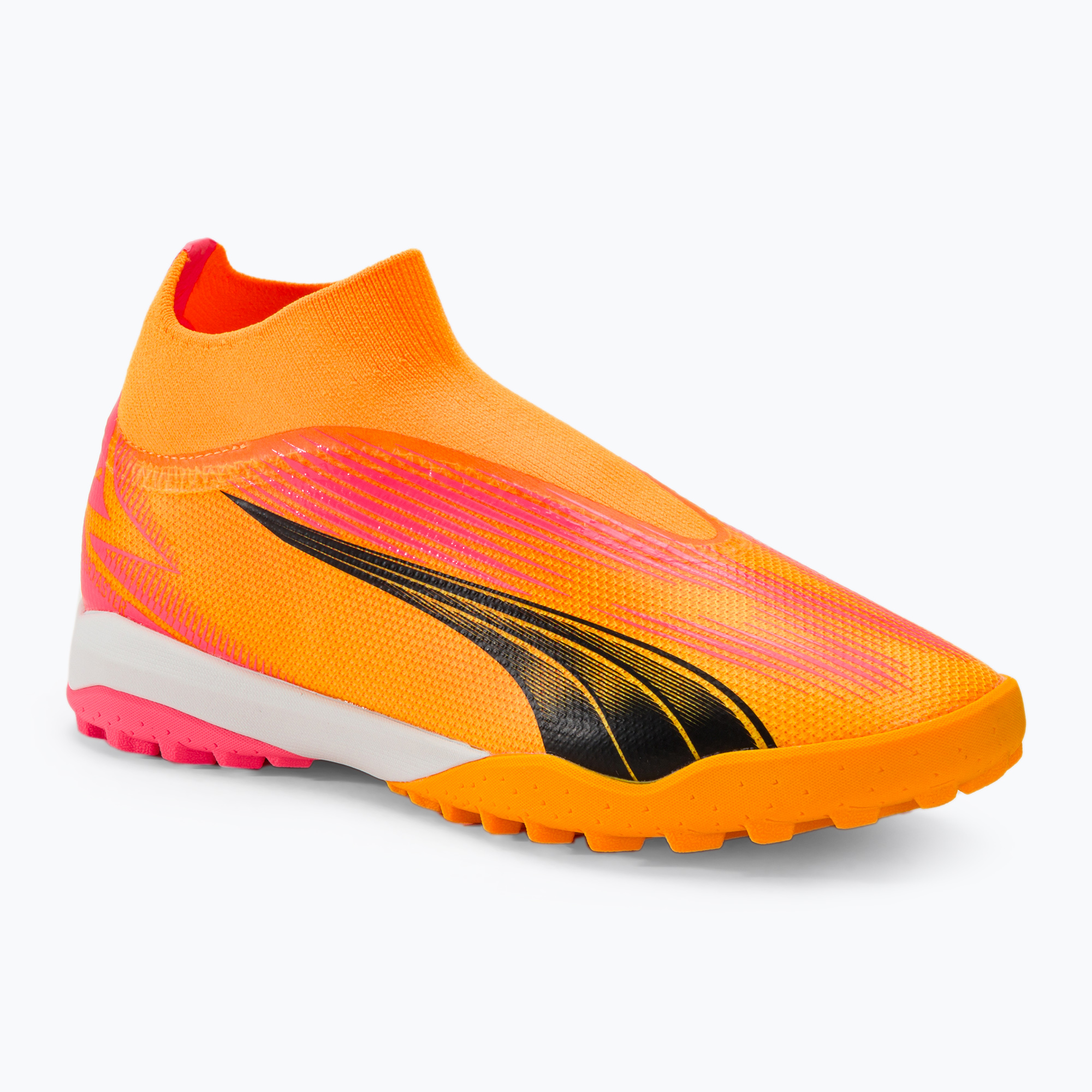 Zdjęcia - Buty piłkarskie Puma   Ultra Match + LL TT sunset glow/ black/sun stream 