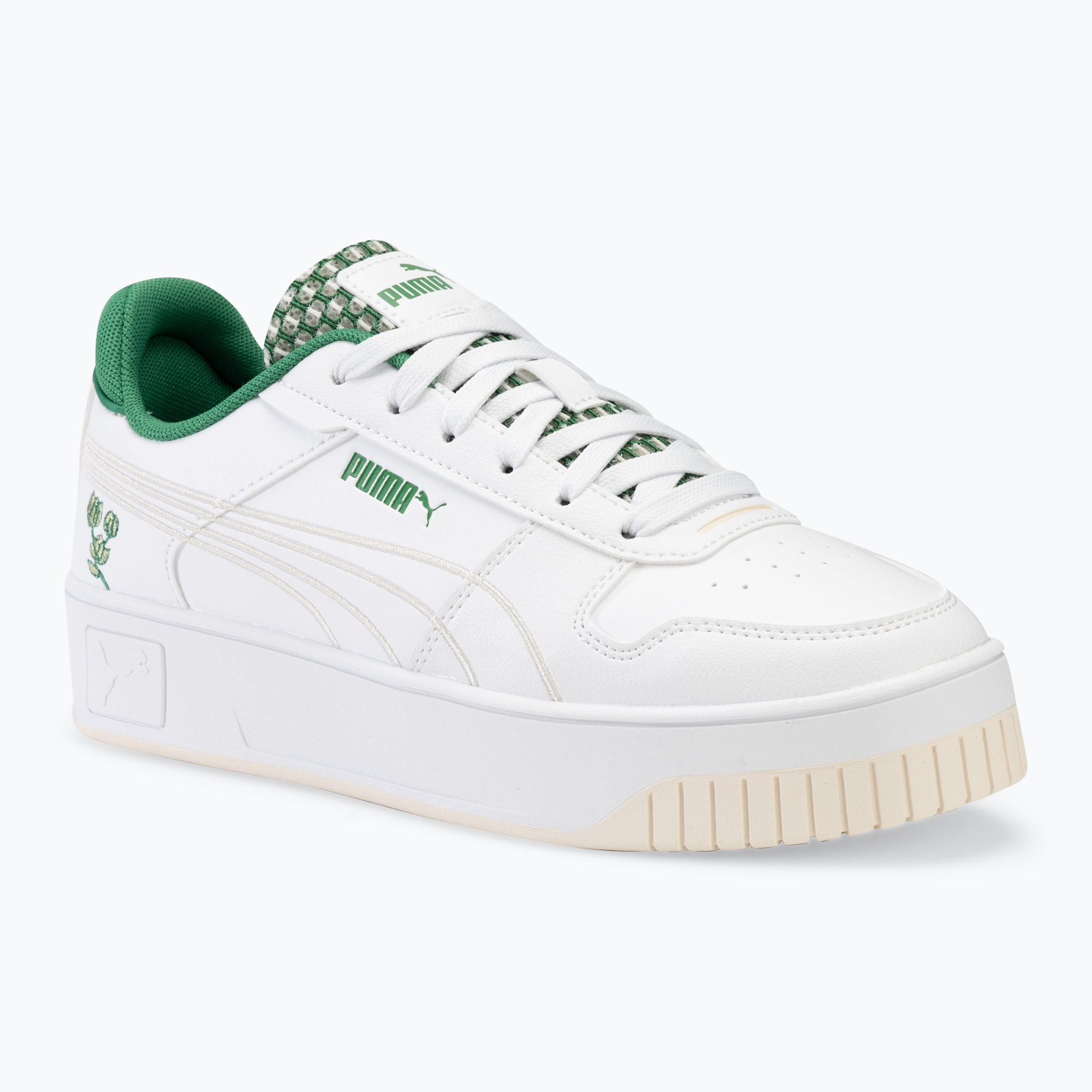 Buty damskie PUMA Carina Street Blossom puma white/sugared almond/archive green | WYSYŁKA W 24H | 30 DNI NA ZWROT