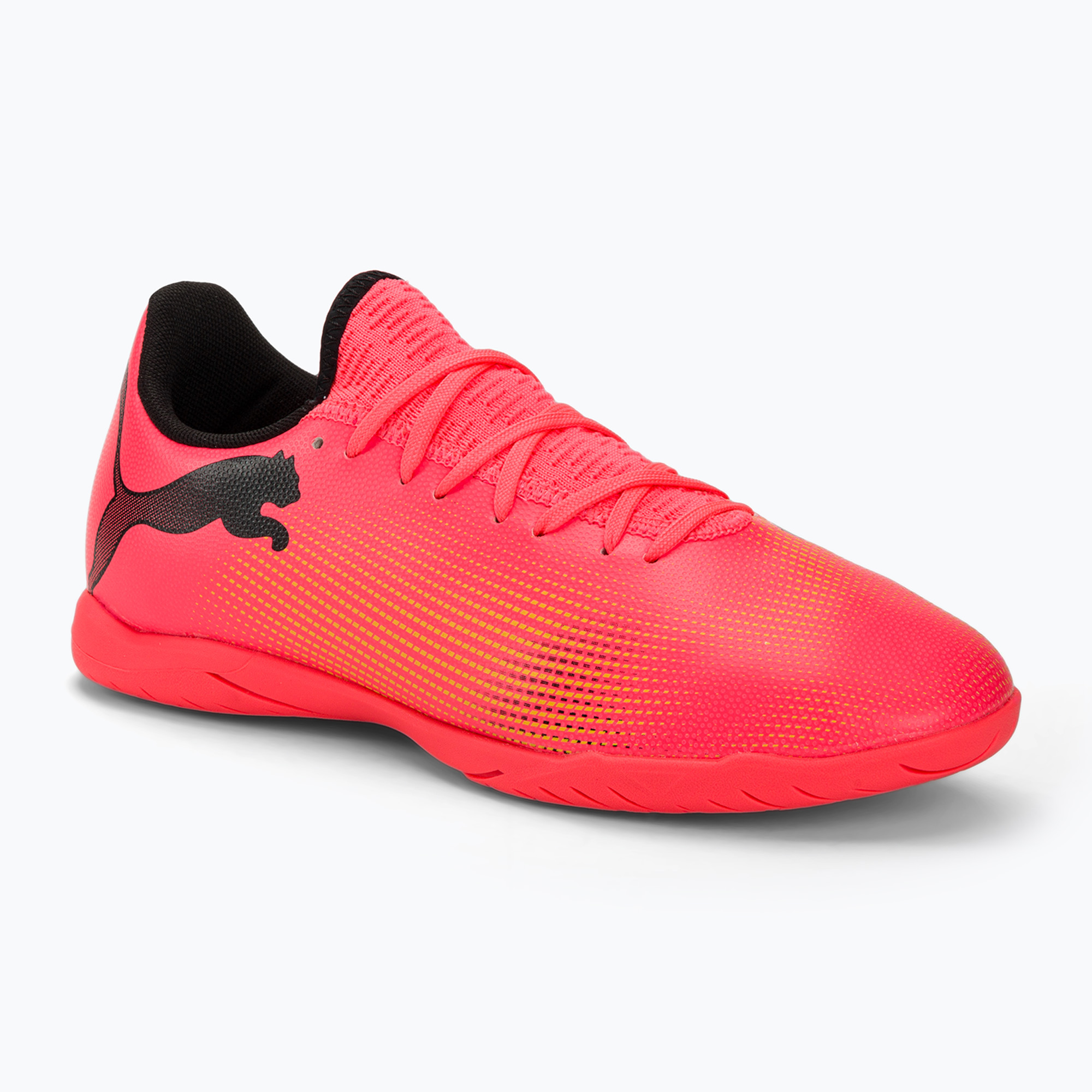 Фото - Футбольні бутси Puma Buty piłkarskie  Future 7 Play IT sunset glow/ black/sun stream | 