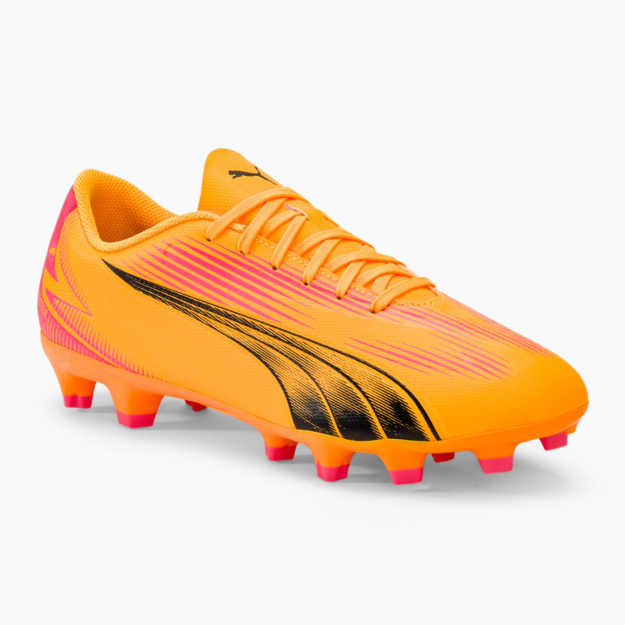 Buty piłkarskie PUMA Ultra Play FG/AG sunset glow/puma black/sun stream | WYSYŁKA W 24H | 30 DNI NA ZWROT