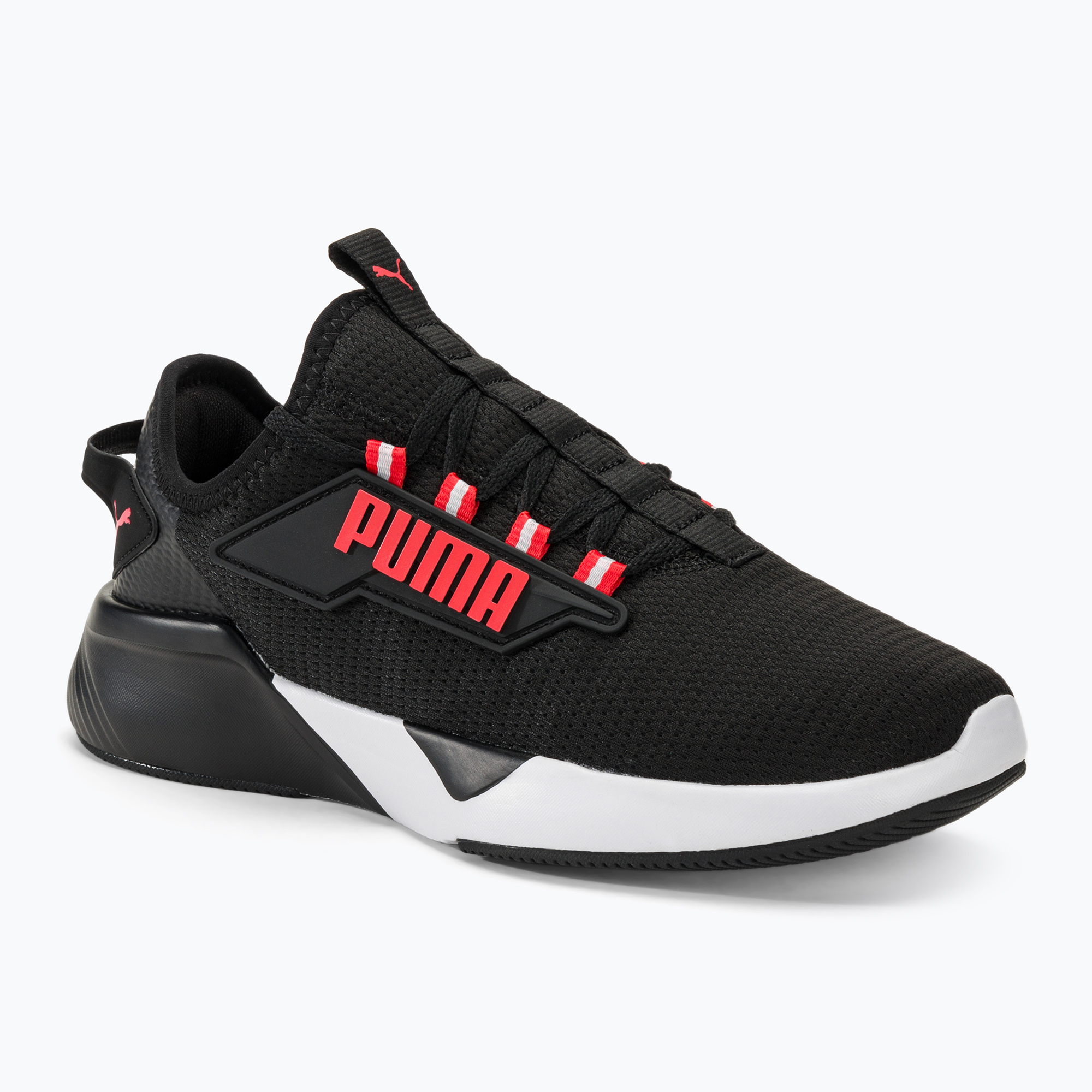 Buty do biegania męskie PUMA Retaliate 2 puma black/active red | WYSYŁKA W 24H | 30 DNI NA ZWROT