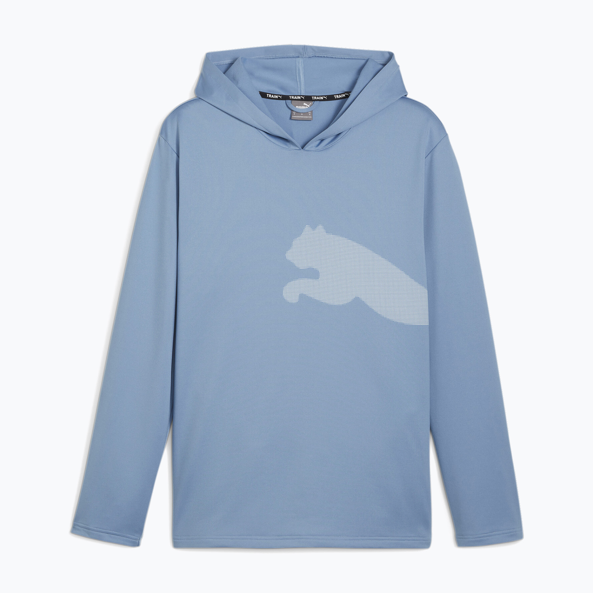 Bluza męska PUMA Train All Day Big Cat Hoodie zen blue | WYSYŁKA W 24H | 30 DNI NA ZWROT