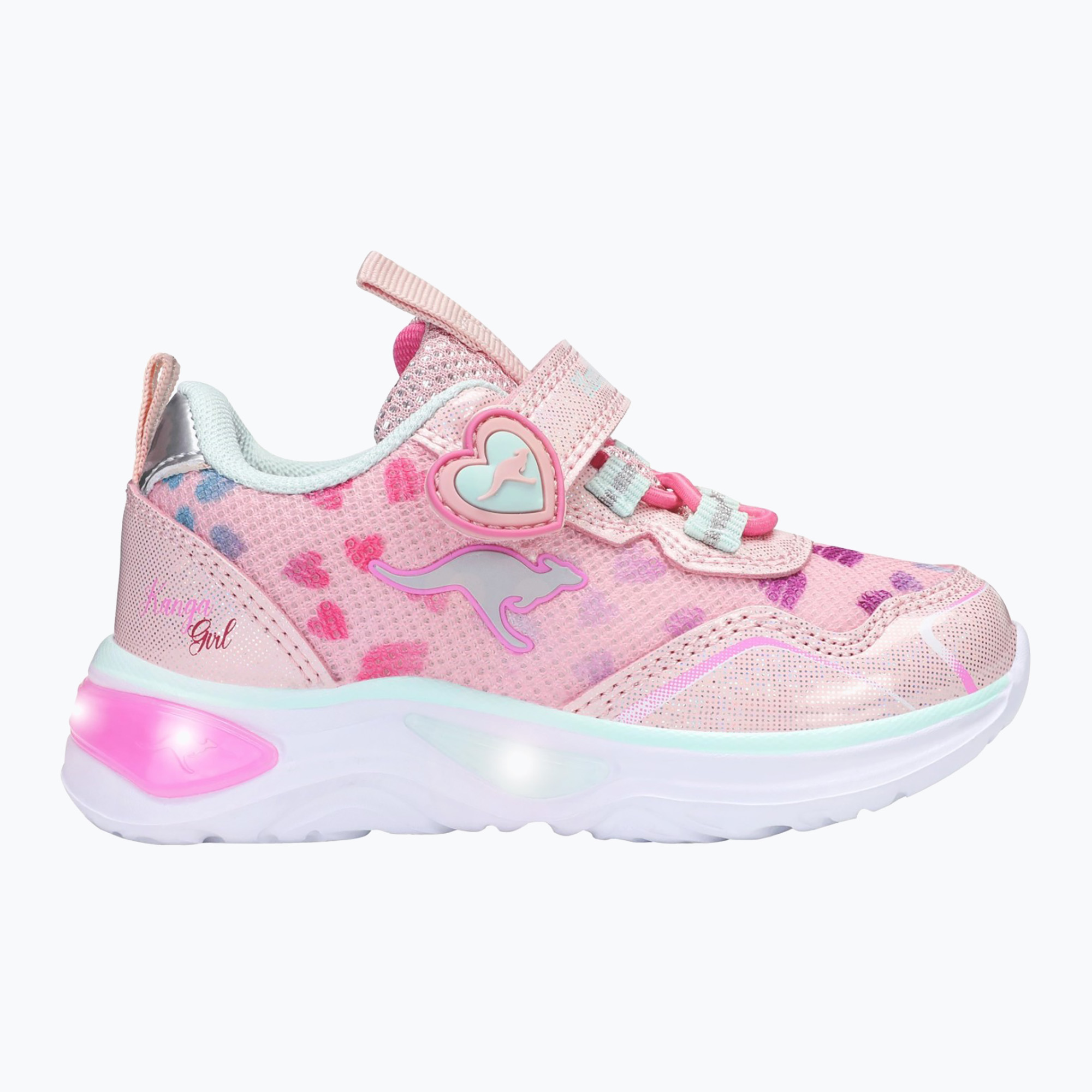 Buty dziecięce KangaROOS K-SLG Lovin EV rosewater/mint | WYSYŁKA W 24H | 30 DNI NA ZWROT