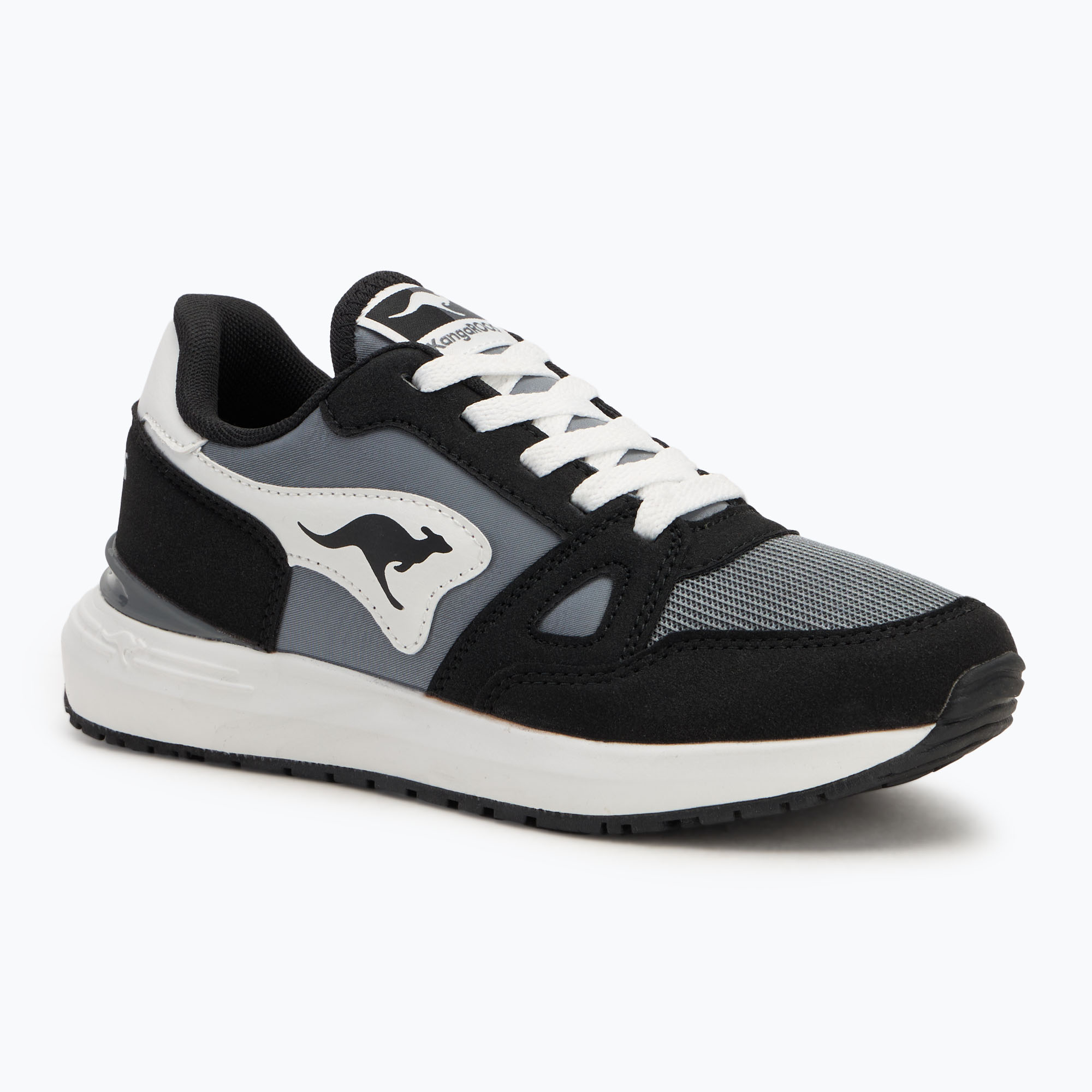 Buty dziecięce KangaROOS K-Sneak Jay jet black/steel grey | WYSYŁKA W 24H | 30 DNI NA ZWROT