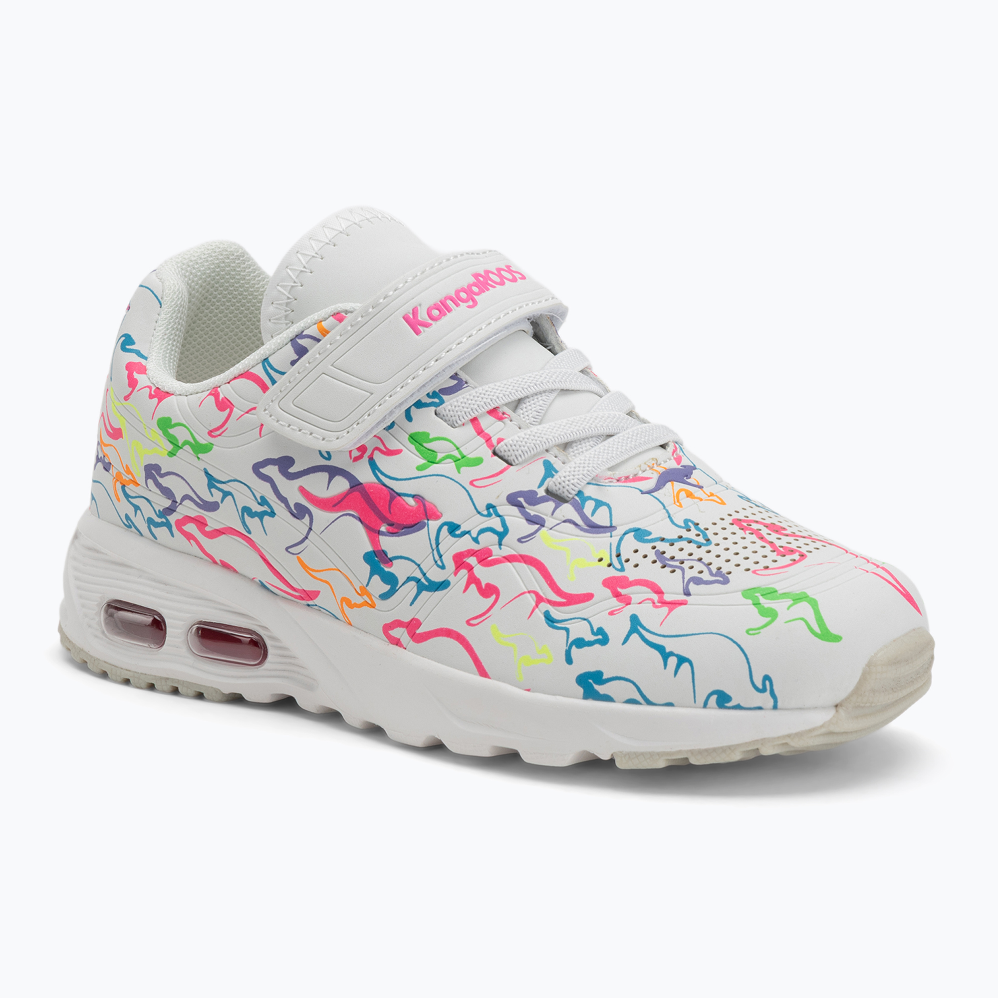 Buty dziecięce KangaROOS KX-Mega Multi EV 0090 white/multi 