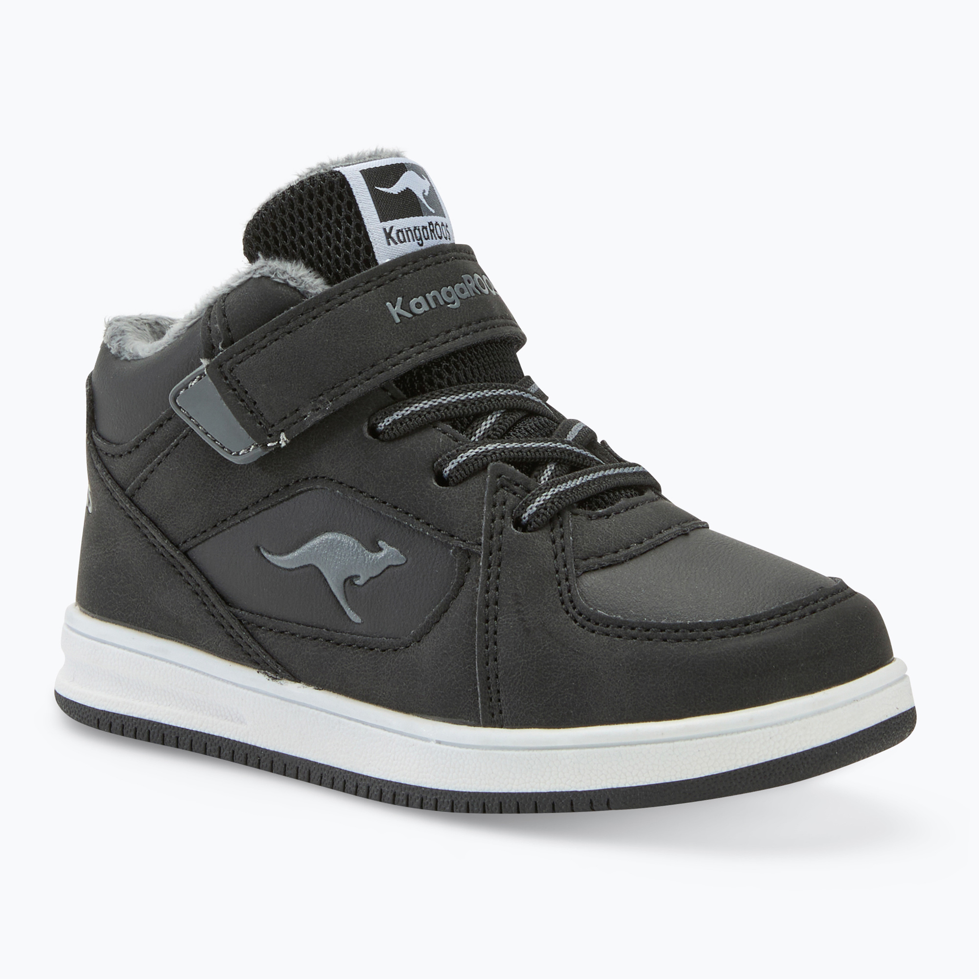 Buty dziecięce KangaROOS K-CPI Kalino Mid EV jet black / steel grey | WYSYŁKA W 24H | 30 DNI NA ZWROT