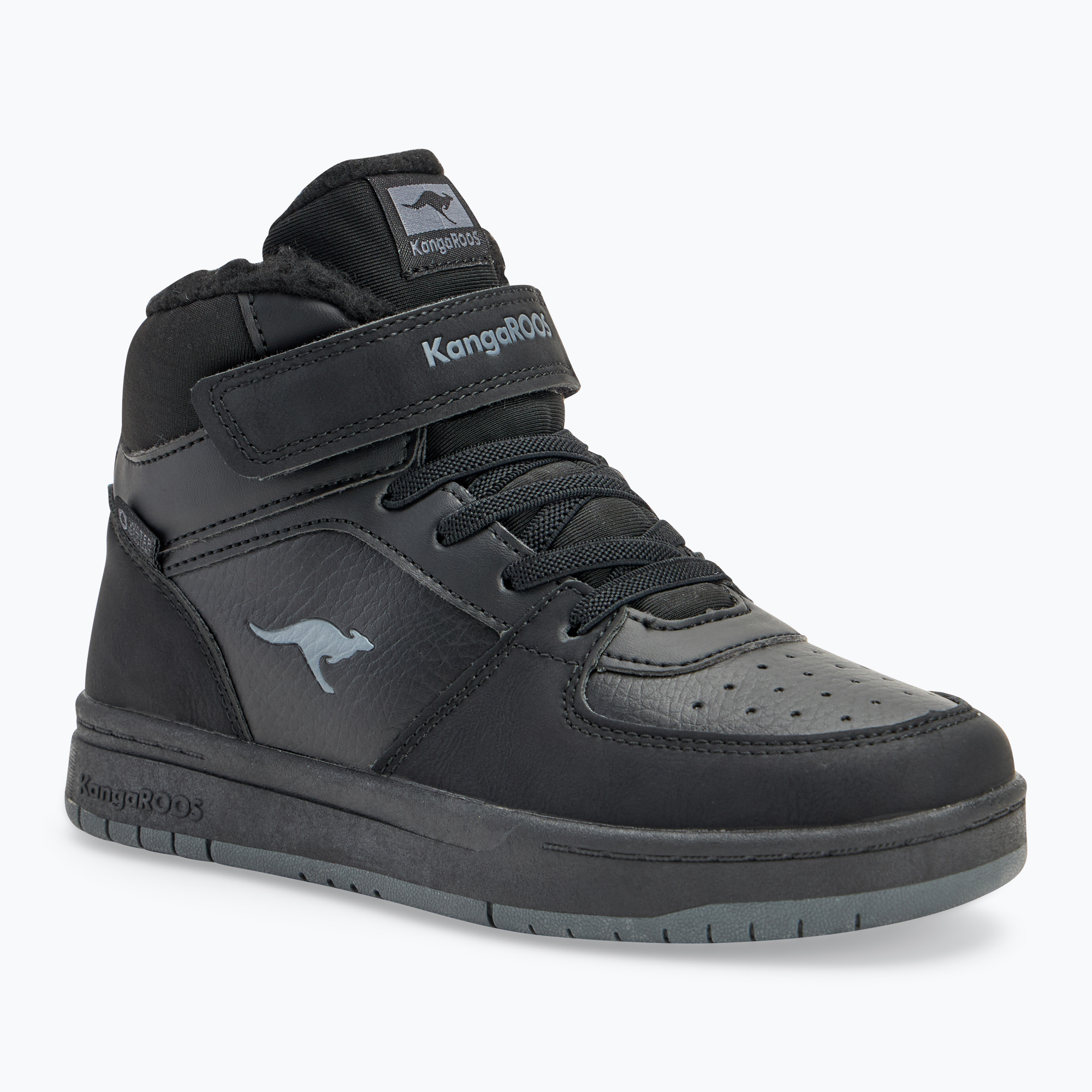 Buty dziecięce KangaROOS K-CP Bound Mid EV jet black / steel grey | WYSYŁKA W 24H | 30 DNI NA ZWROT