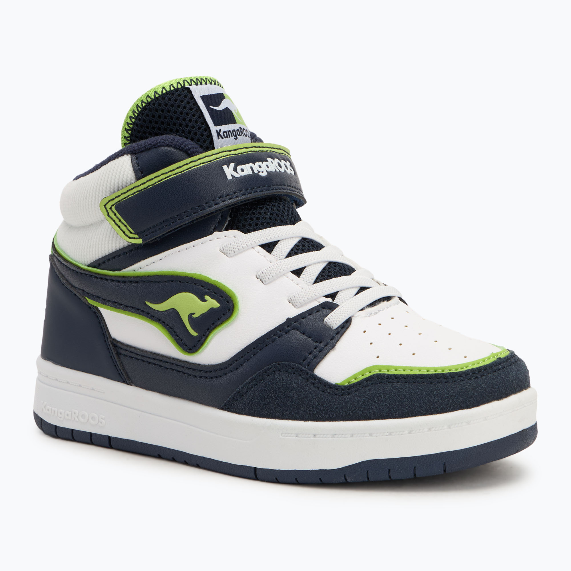 Buty dziecięce KangaROOS K-CP Dunkin Mid EV dark navy/lime | WYSYŁKA W 24H | 30 DNI NA ZWROT