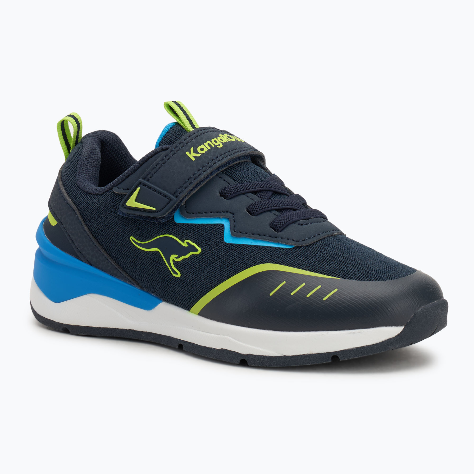 Buty dziecięce KangaROOS KD-Batter EV dark navy/lime | WYSYŁKA W 24H | 30 DNI NA ZWROT