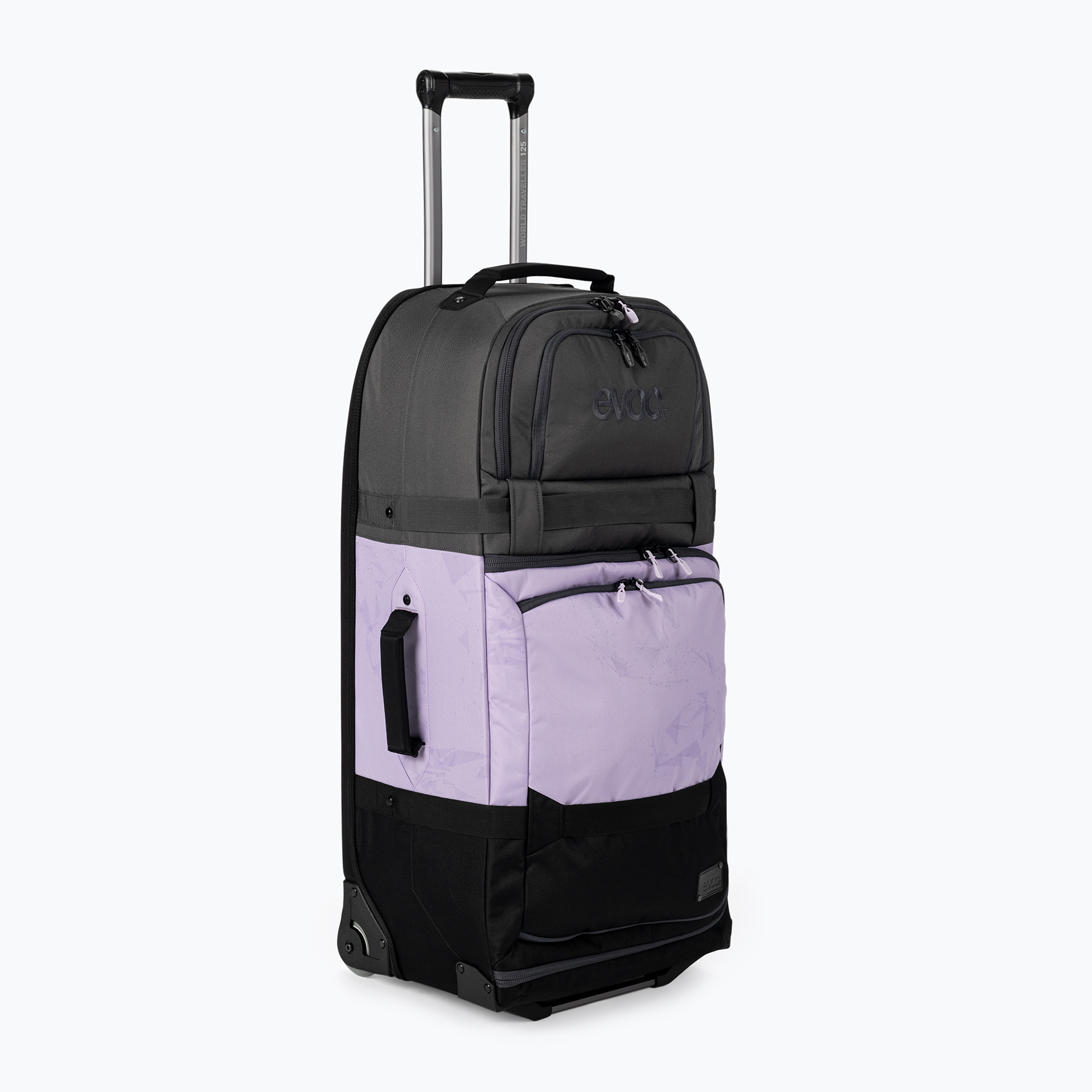 Walizka podróżna EVOC World Traveller 125 l carbon grey/purple rose/black | WYSYŁKA W 24H | 30 DNI NA ZWROT
