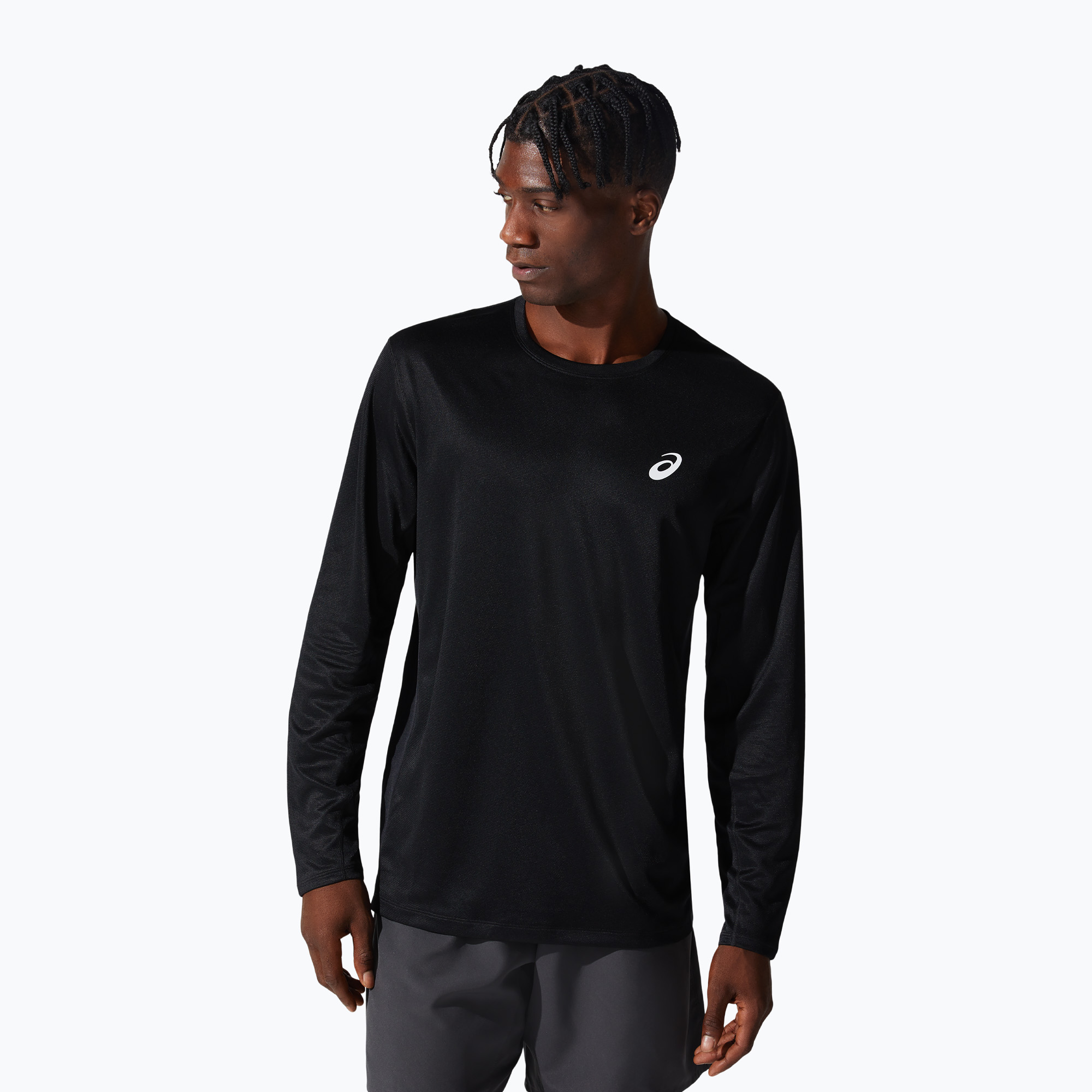 Longsleeve do biegania męski ASICS Core Top performance black | WYSYŁKA W 24H | 30 DNI NA ZWROT