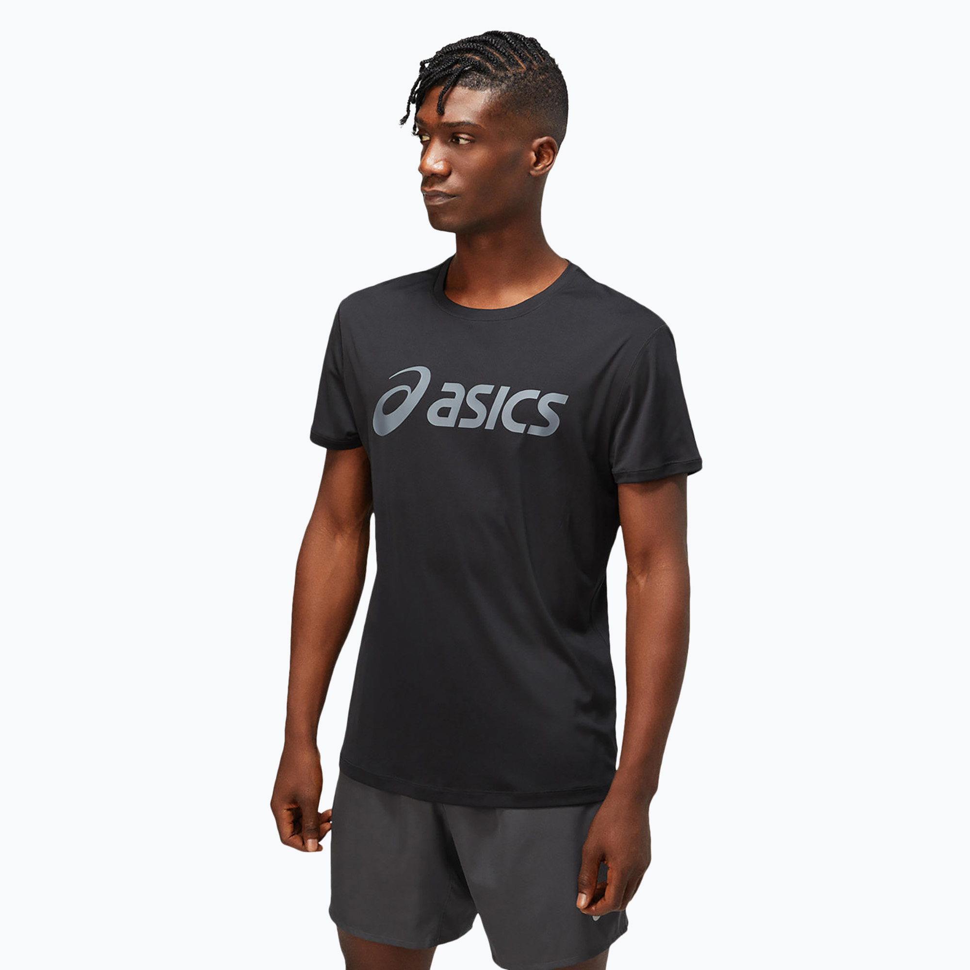 Koszulka do biegania męska ASICS Core Top performance black/carrier grey | WYSYŁKA W 24H | 30 DNI NA ZWROT