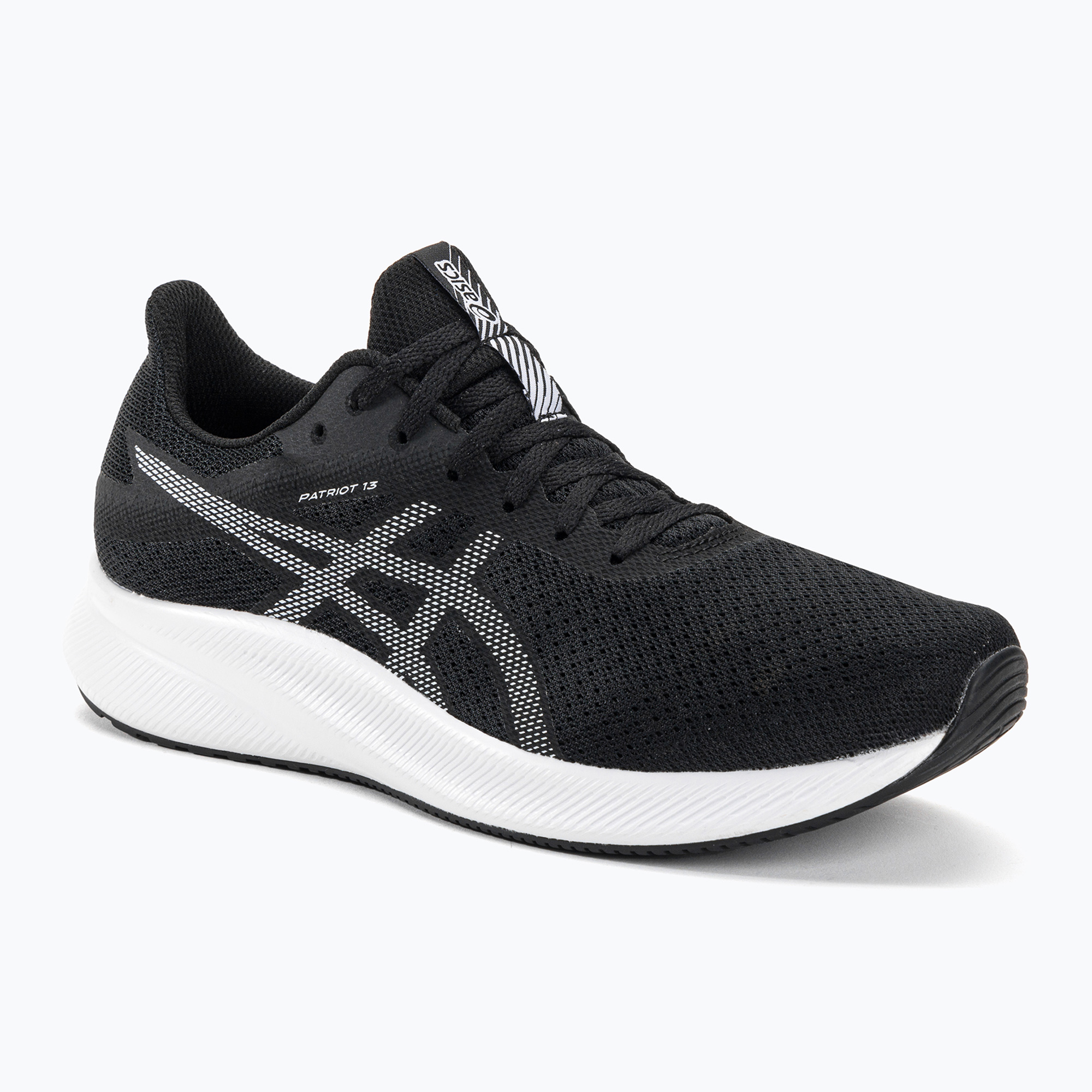 Buty do biegania męskie ASICS Patriot 13 black/white | WYSYŁKA W 24H | 30 DNI NA ZWROT