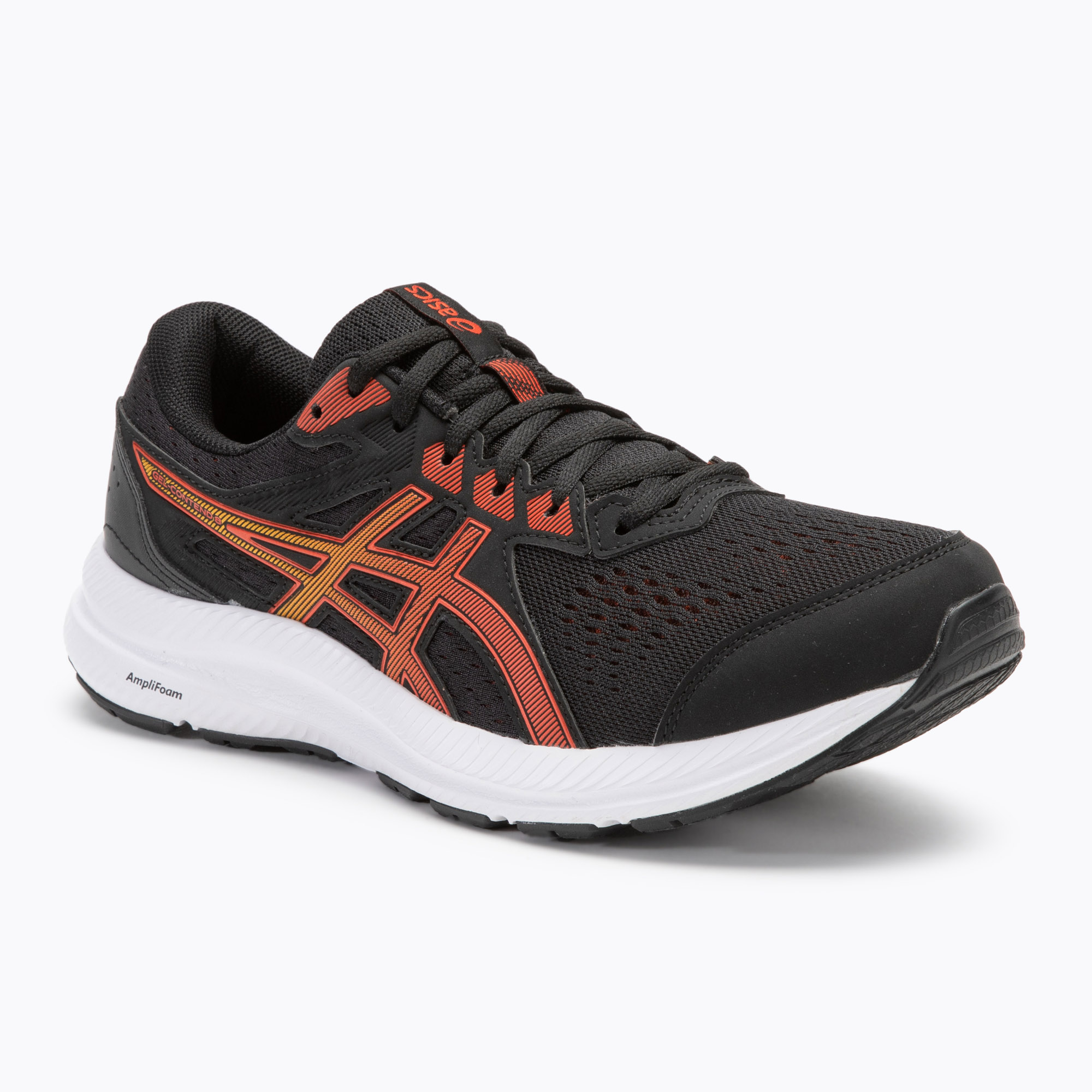 Buty do biegania męskie ASICS Gel-Contend 8 black/cherry tomato | WYSYŁKA W 24H | 30 DNI NA ZWROT