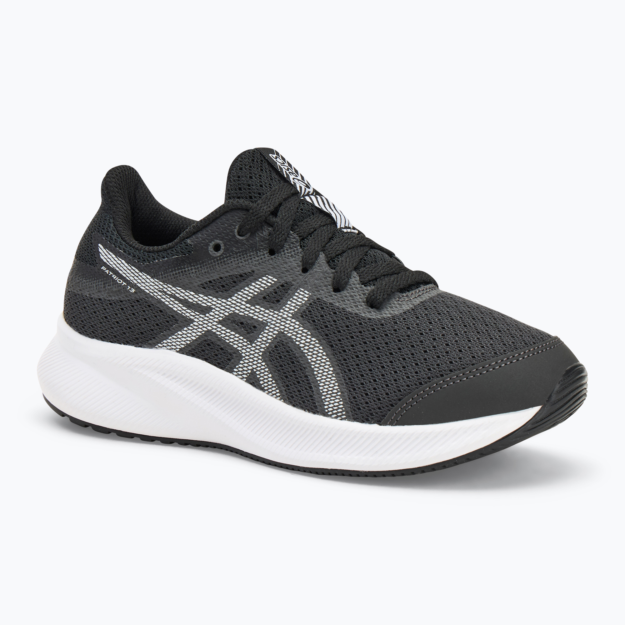 Buty do biegania dziecięce ASICS Patriot 13 GS graphite grey/white | WYSYŁKA W 24H | 30 DNI NA ZWROT