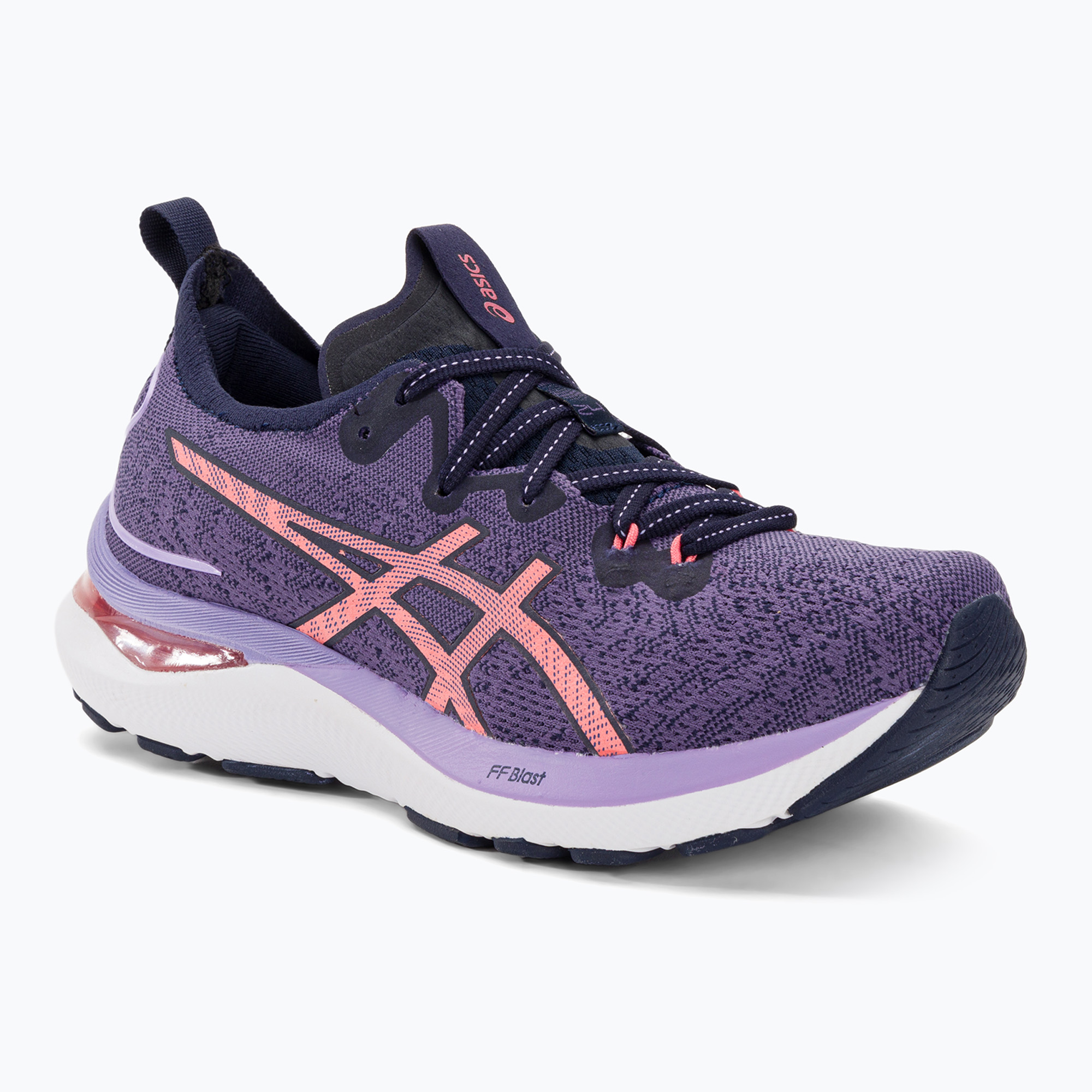 Buty do biegania damskie ASICS Gel-Cumulus 24 Mk dusty purple/papaya | WYSYŁKA W 24H | 30 DNI NA ZWROT