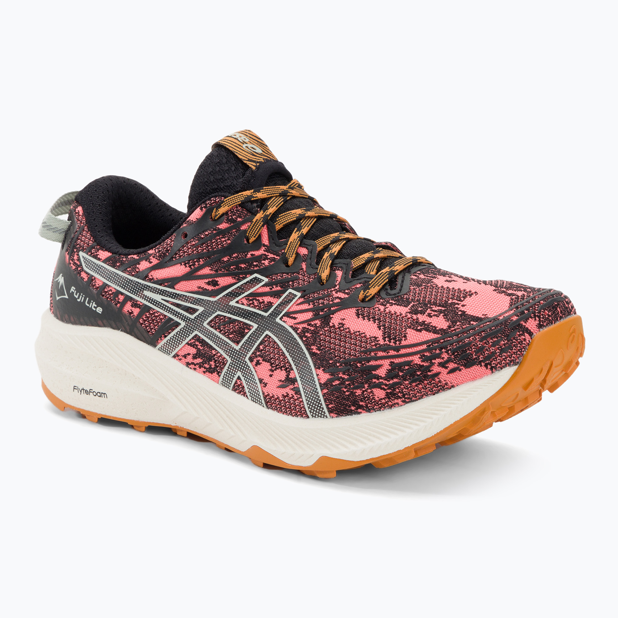 Buty do biegania damskie ASICS Fuji Lite 3 papaya/light sage | WYSYŁKA W 24H | 30 DNI NA ZWROT