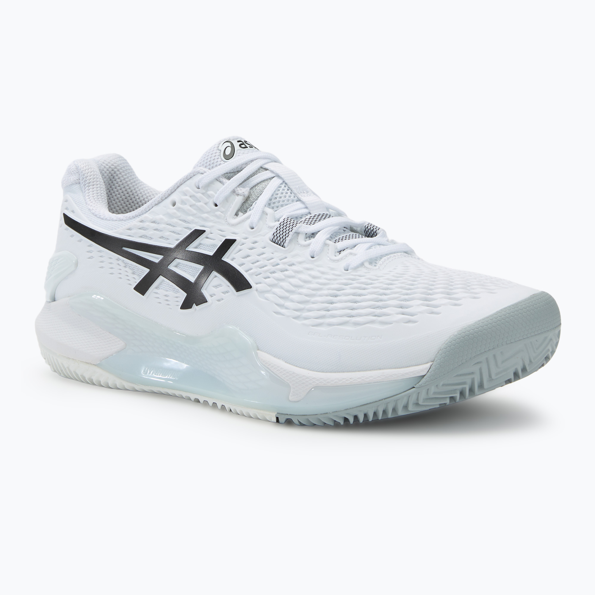 Buty do tenisa męskie ASICS Gel-Resolution 9 Clay white/black | WYSYŁKA W 24H | 30 DNI NA ZWROT