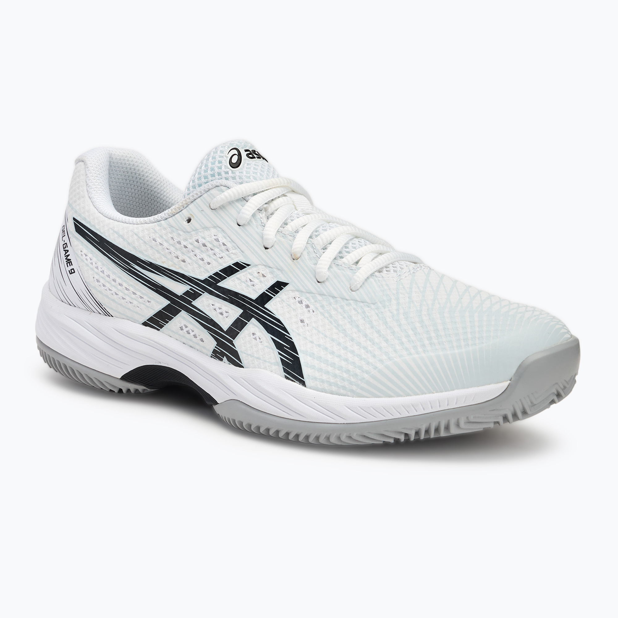 Buty do tenisa męskie ASICS Gel-Game 9 Clay/OC white/black | WYSYŁKA W 24H | 30 DNI NA ZWROT