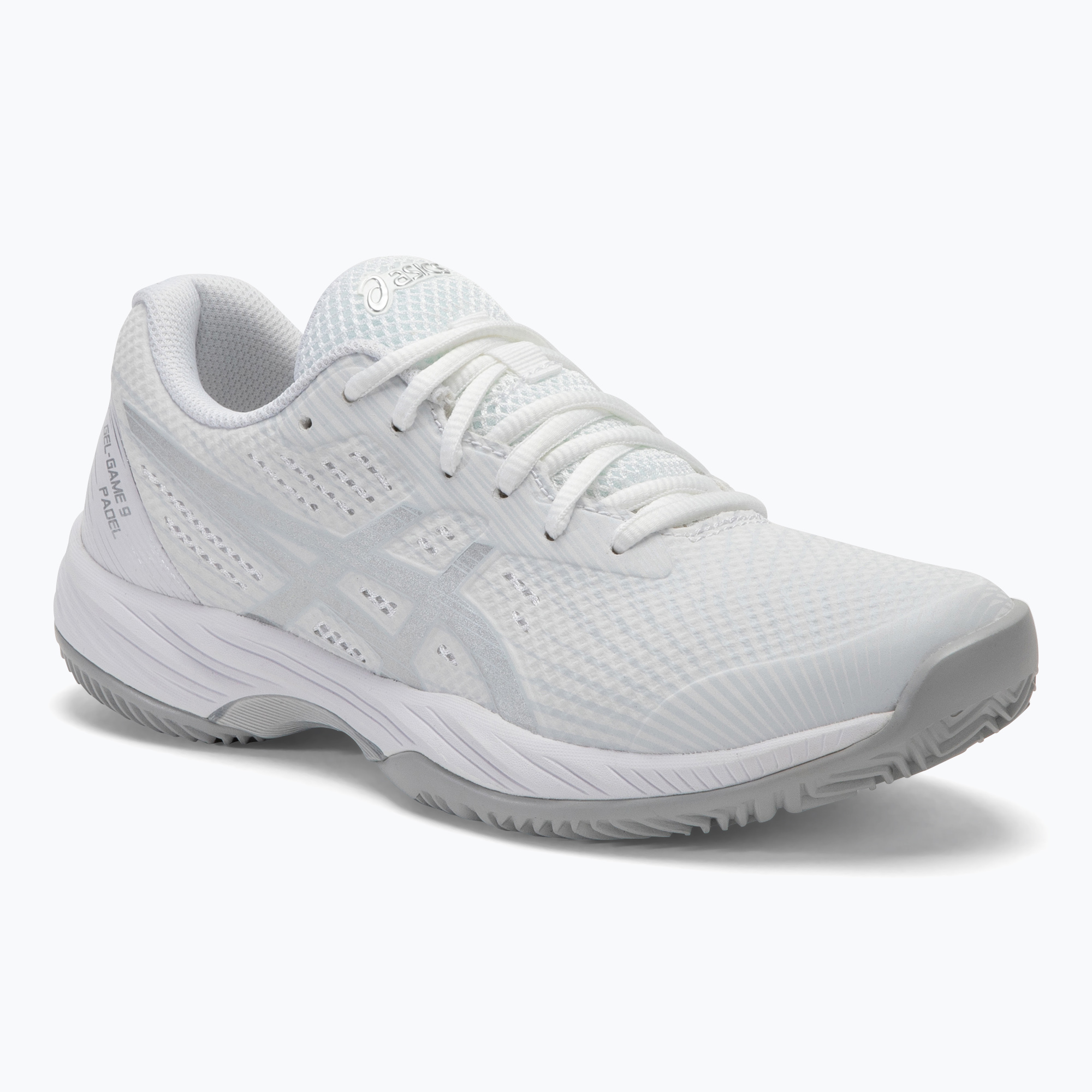 Buty do padla damskie ASICS Gel-Game 9 Padel W white/pure silver | WYSYŁKA W 24H | 30 DNI NA ZWROT