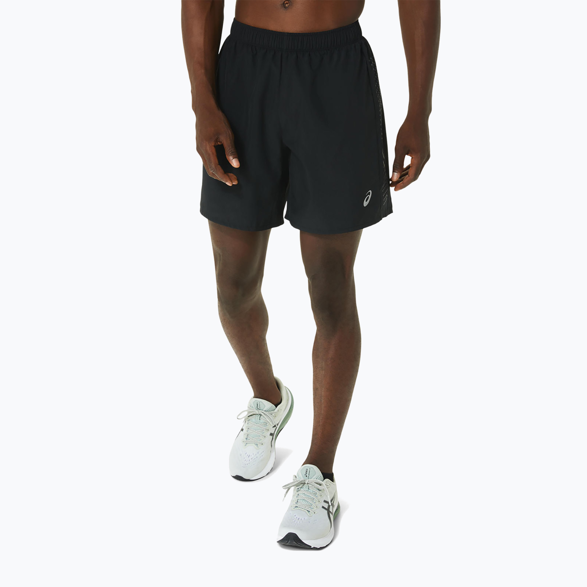 Spodenki do biegania męskie ASICS Icon performance black/carrier grey | WYSYŁKA W 24H | 30 DNI NA ZWROT