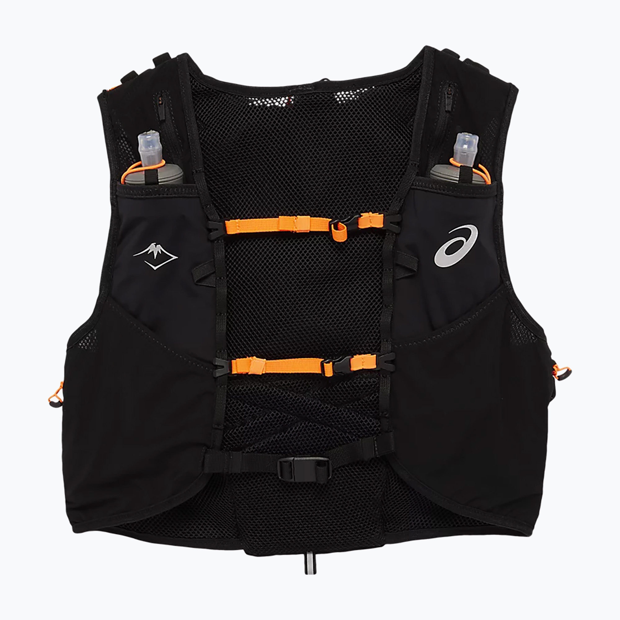 Kamizelka do biegania ASICS Fujitrail Hydration Vest 7 l performance black/shocking orange | WYSYŁKA W 24H | 30 DNI NA ZWROT